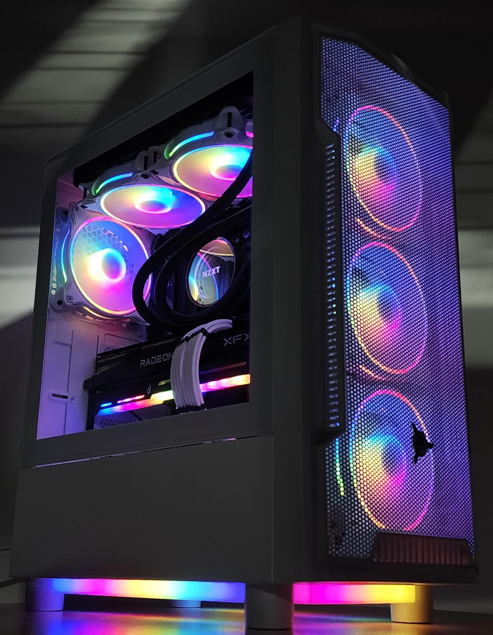 Gaming PC Ryzen 7 7700 16GB RAM 1TB SSD RX 6700 10GB Windows 11 Computer