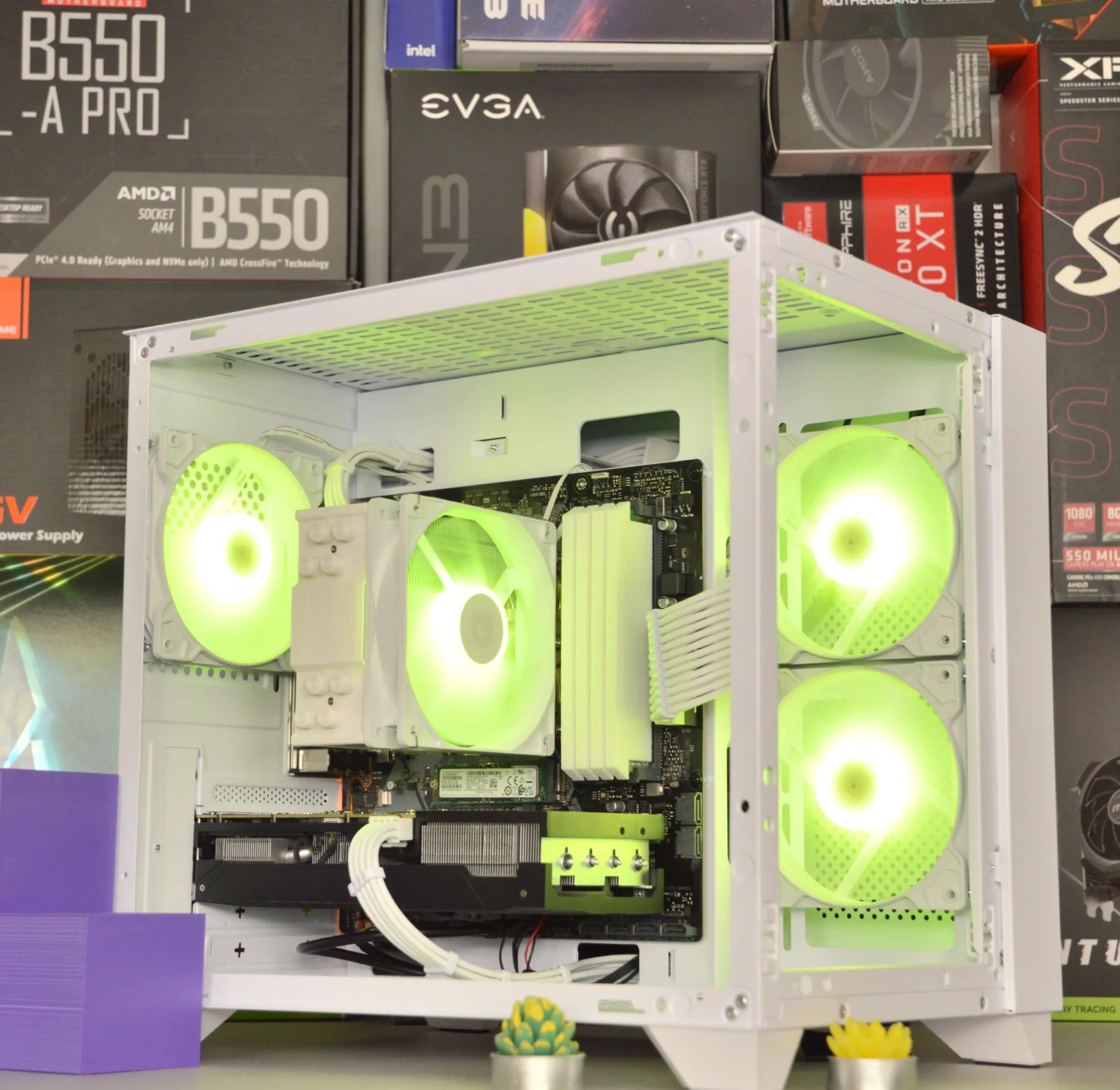 ❄️❄️| RTX 3060 Ti 8GB | RYZEN 5 5600 | 32GB DDR4 RAM | 1TB NVME SSD | The Snowflake |