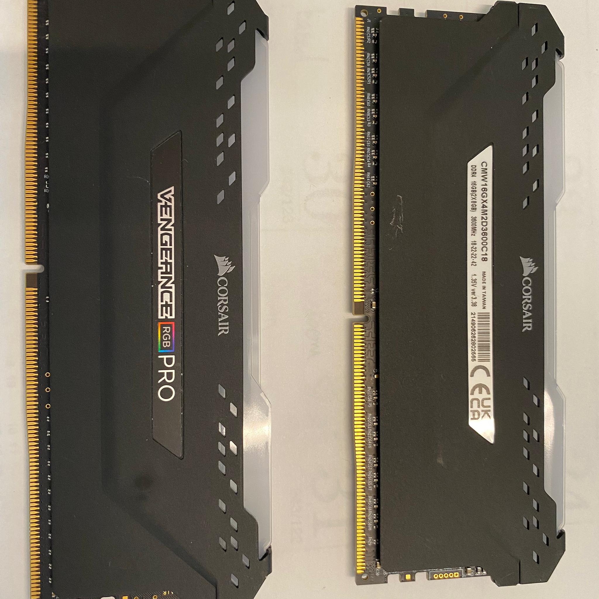 Corsair Vengeance Pro DDR4 3600MHz Ram 16gb (2x8)