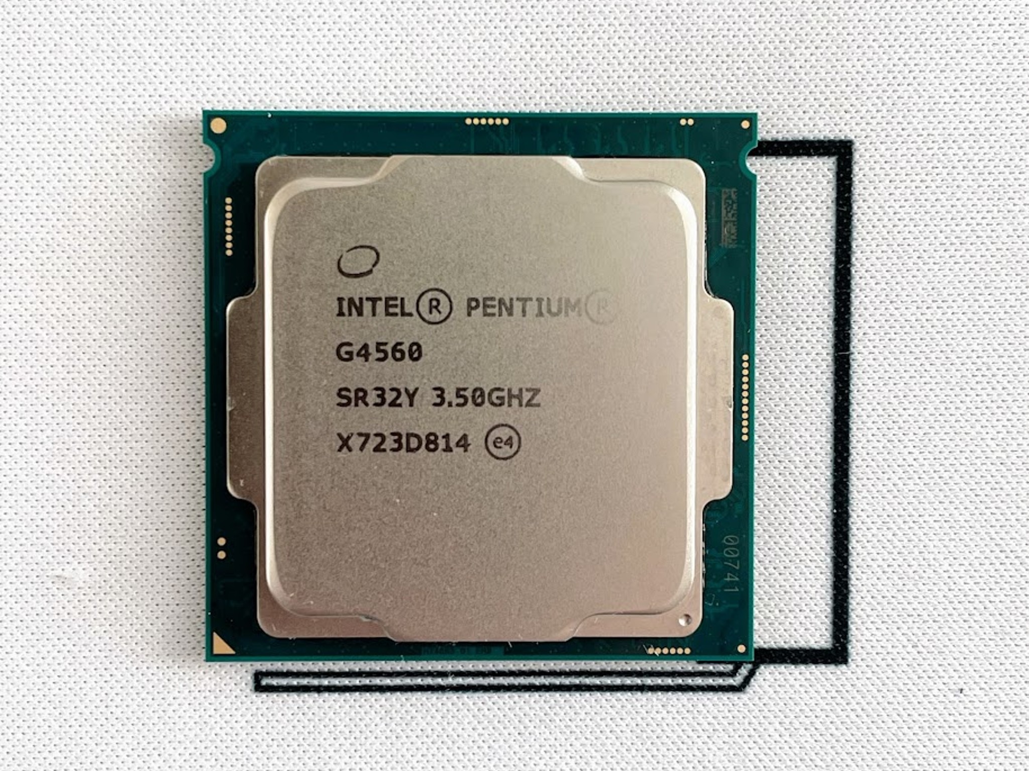 Intel Pentium G4560 3.50GHz Dual-Core 3MB LGA1151 CPU Processor SR32Y 54W