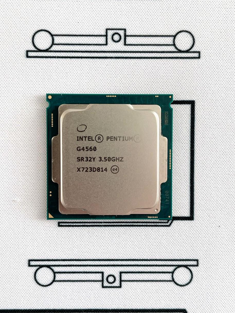 Intel Pentium G4560 3.50GHz Dual-Core 3MB LGA1151 CPU Processor SR32Y 54W