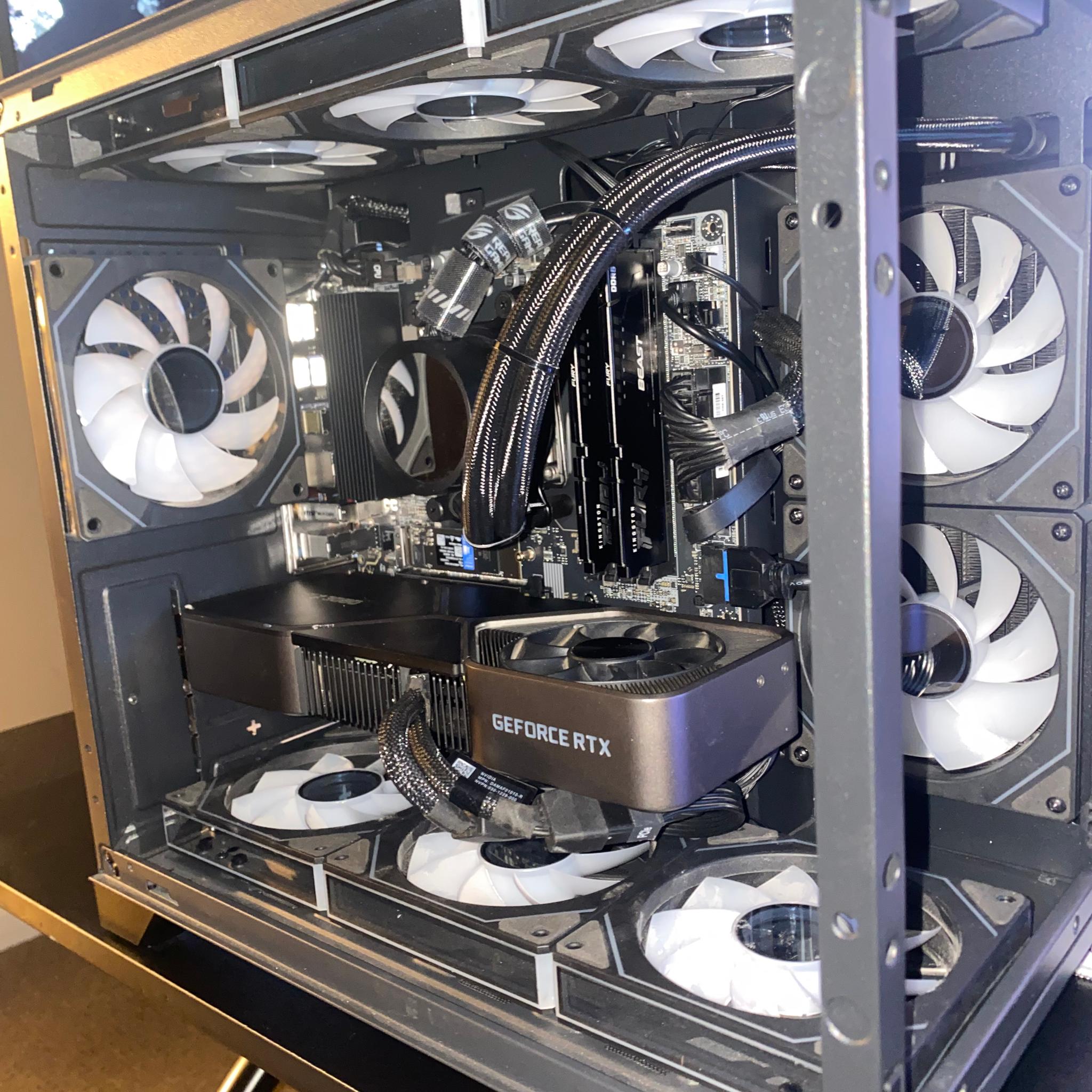 MATX 1440p beast AM5 Custom Build | AMD Ryzen 5 7500x3D | NVIDIA RTX 3080 FE | 32GBs DDR5