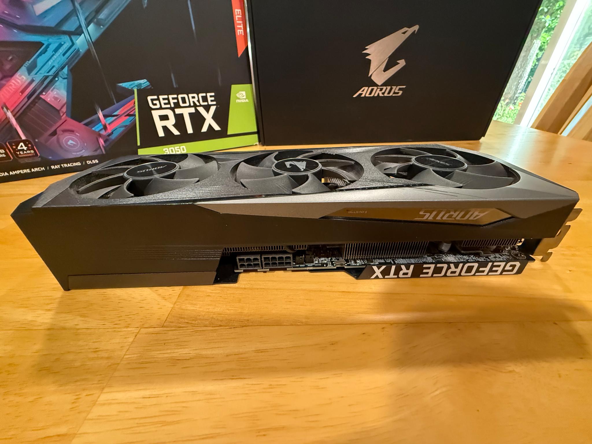 Gigabyte RTX 3050 8GB 3-fan Windforce