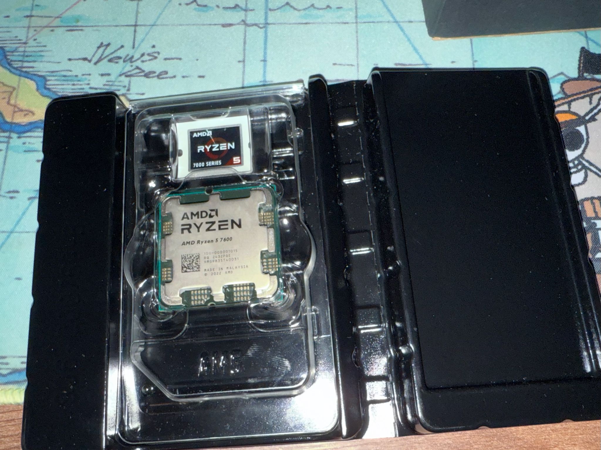 AMD ryzen 5 7600 6 core 12 thread cpu