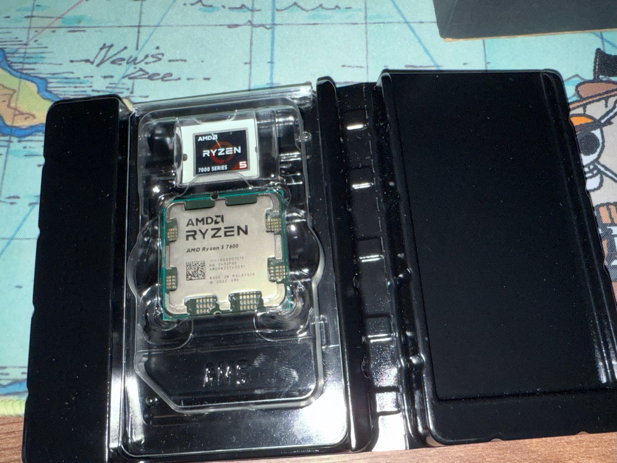 AMD ryzen 5 7600 6 core 12 thread cpu