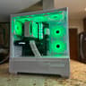 White 1080p/1440p Gaming PC | RTX 3070 | RYZEN 7 3700X | 16GB RAM | 1TB SSD | Wi-Fi + Blue...