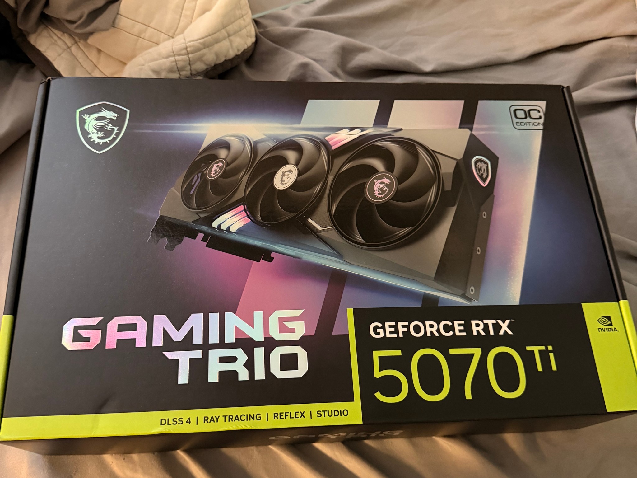 MSI GeForce RTX 5070 Ti 16G GAMING TRIO OC PLUS