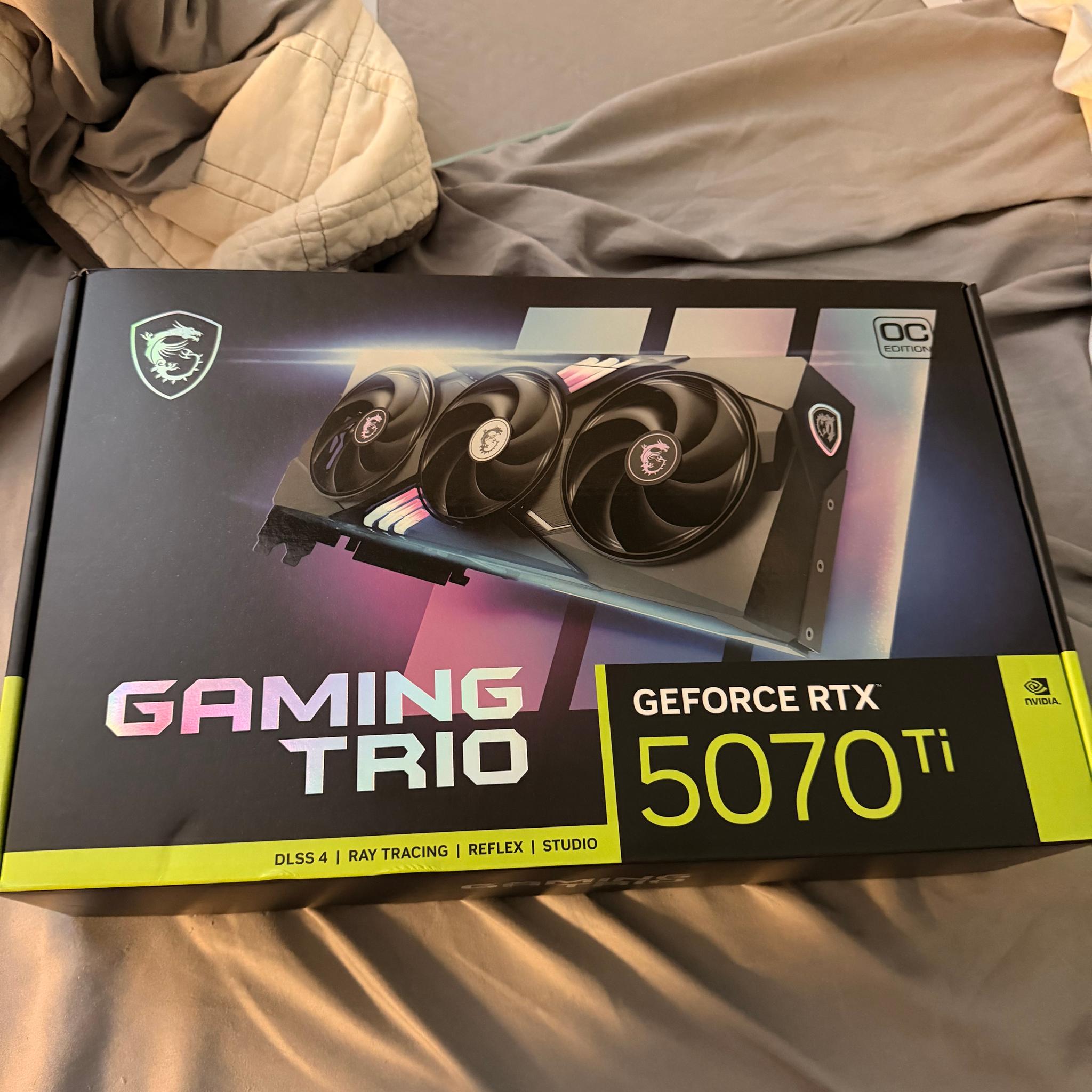 MSI GeForce RTX 5070 Ti 16G GAMING TRIO OC PLUS