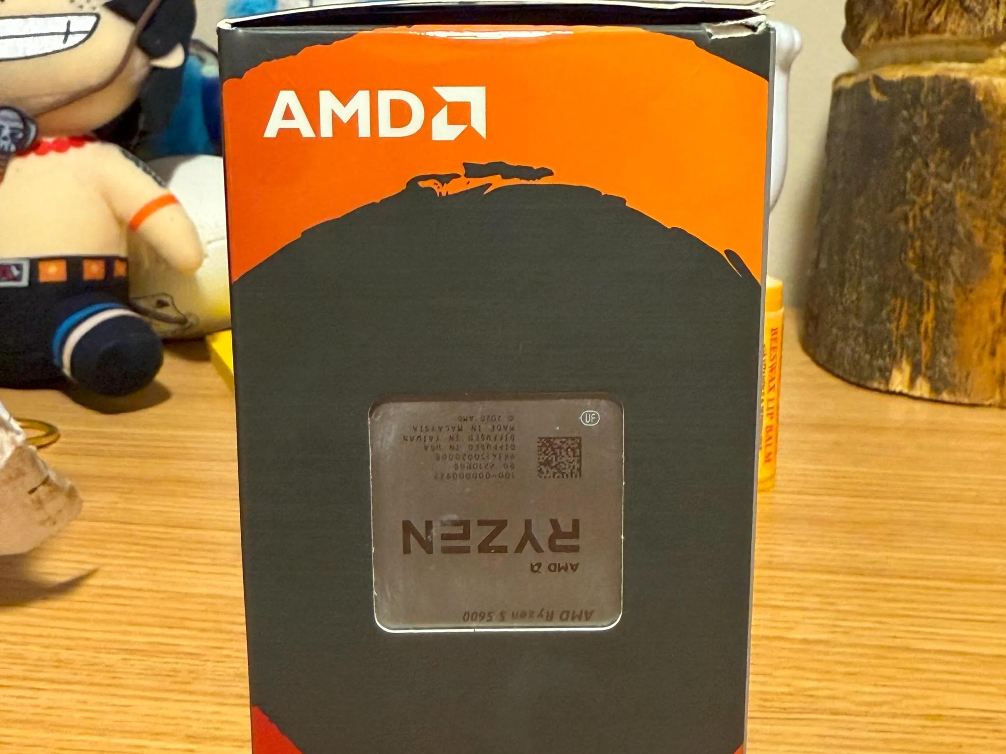 Ryzen 5 5600 6 Core 12 Thread 4.4 GHz w Wraith Stealth Cooler AM4