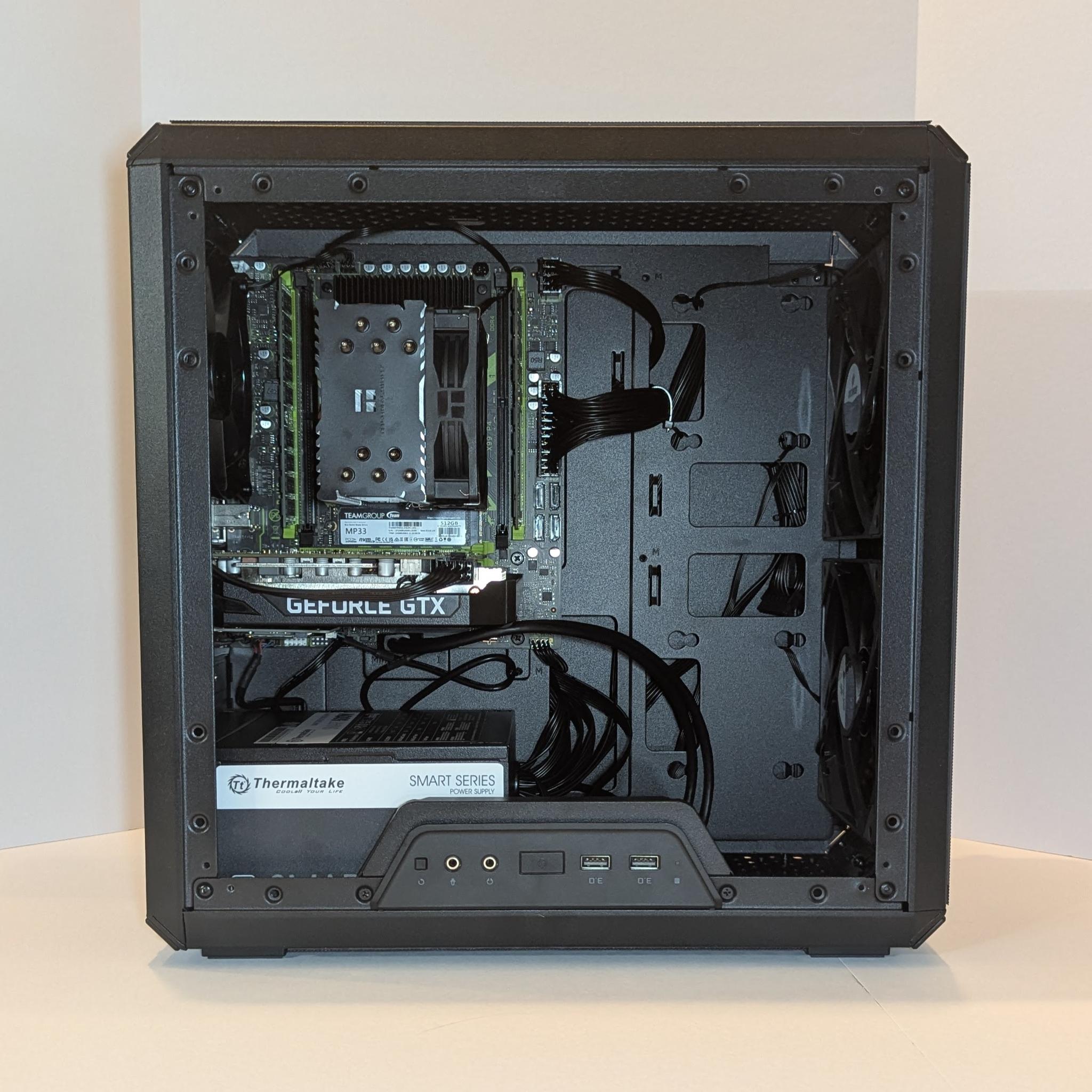 GTX 1660 Super OC 6GB Xeon 12-Core 32Gb Ram / 512MB NVME WiFi Bluetooth // STEALTH // NO RGB