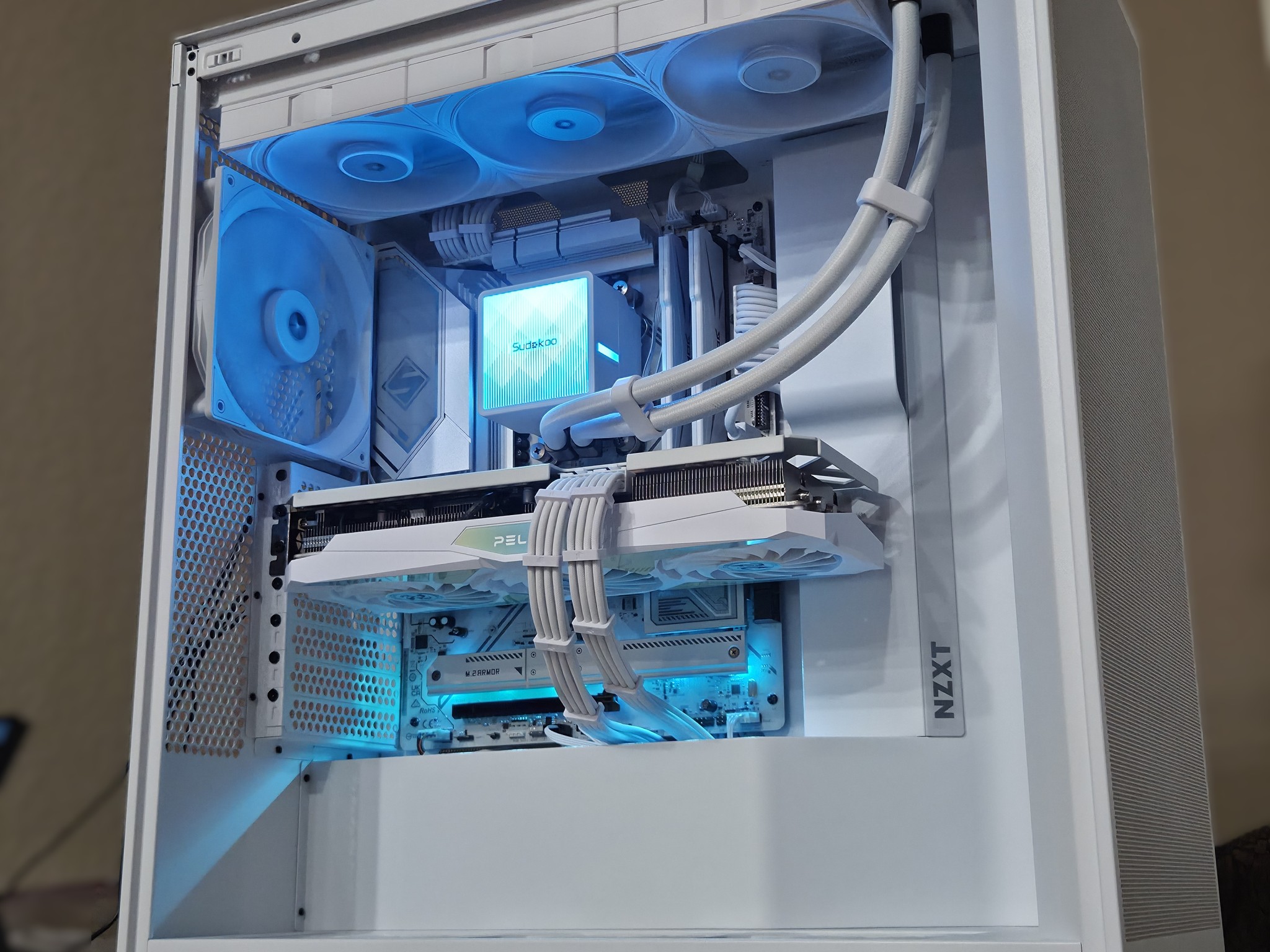 Frost Knight!❄️⚔️ 3080 Ti 12GB | 7600X3D | 32GB DDR5 | 1TB Gen4 NVMe