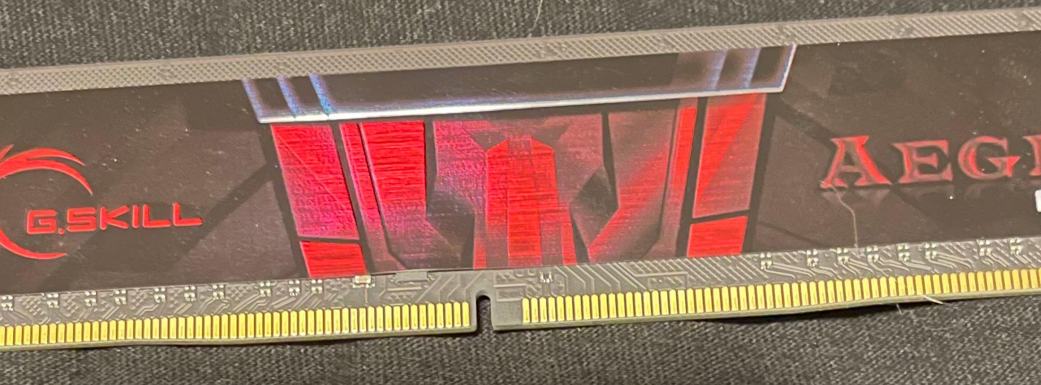 G.Skill Aegis 16GB DDR4‑2666 (1×16GB) — Tested, Working