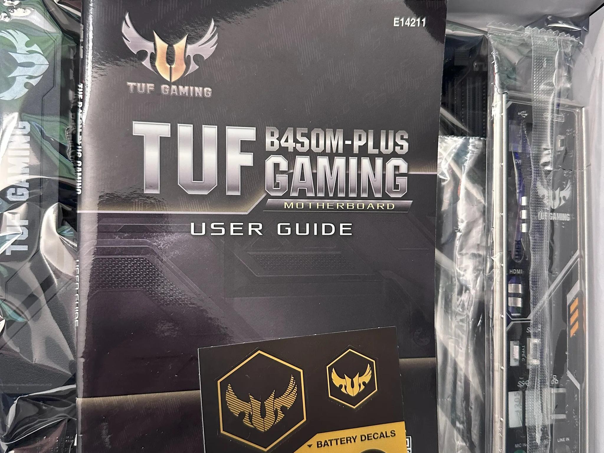 Asus TUF B450M-Plus Gaming Motherboard