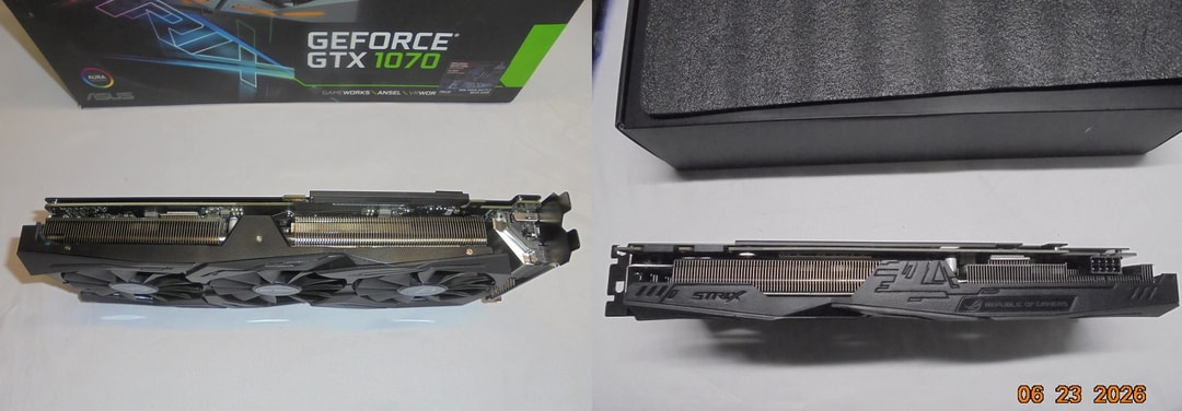 ASUS ROG STRIX-GTX1070-O8G-GAMING/CLEAN/TESTED/PERFECT/CONDITION