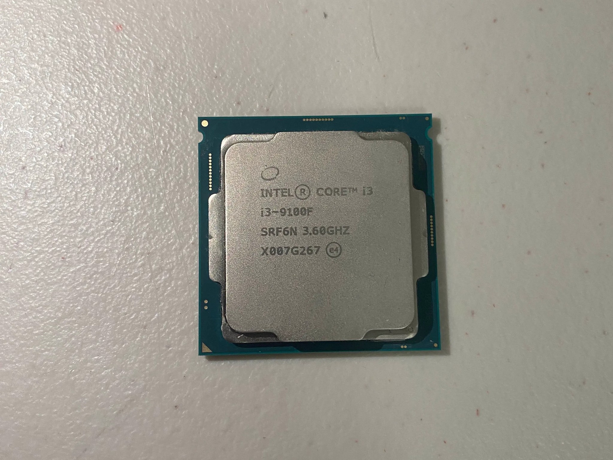 Intel Core i3-9100F Processor 3.60GHz 4 Core 4 Thread FCLGA1151 CPU