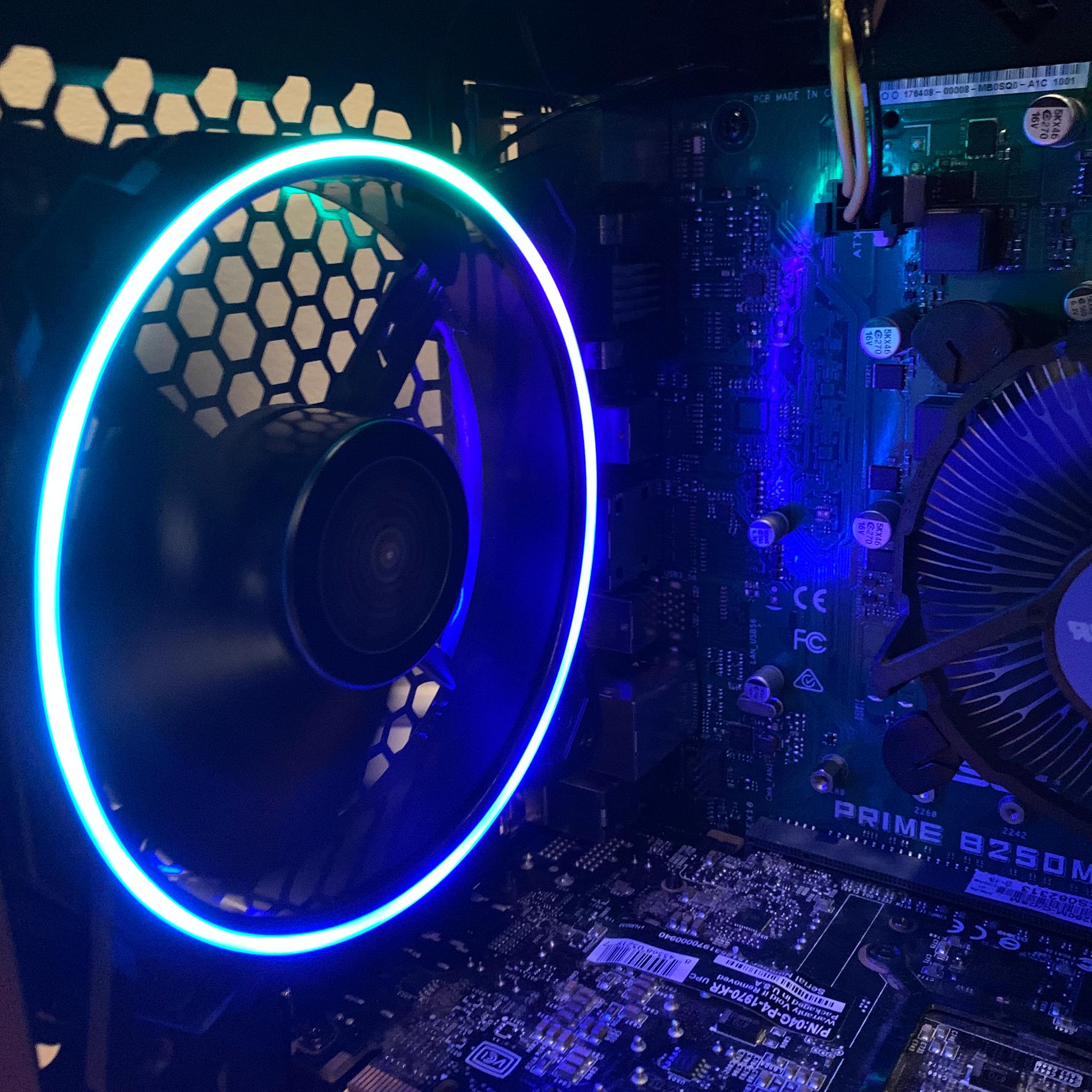 BUDGET VALUE 1080p GAMING PC GTX 970 16GB RAM 128GB SSD 500GB HDD G4560 RGB WIFI