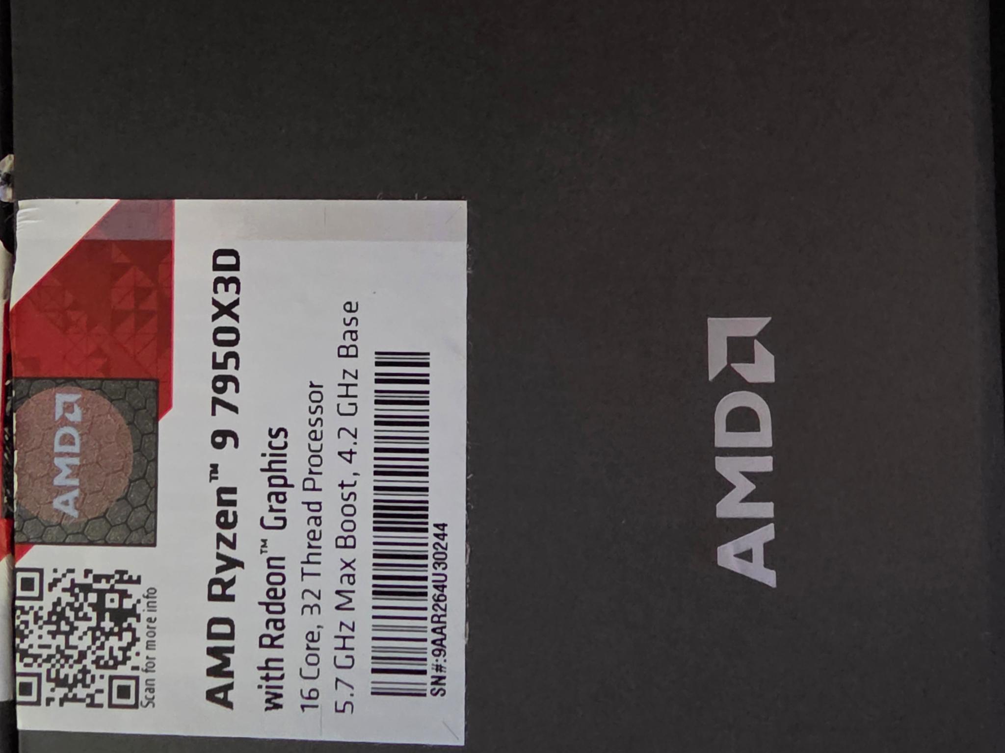 AMD Ryzen 9 7950X3D