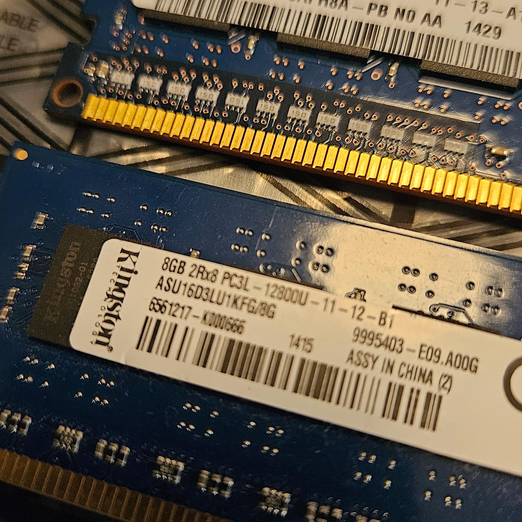SK hynix DDR3 RAM Memory Modules LOT 4gb and one 8gb