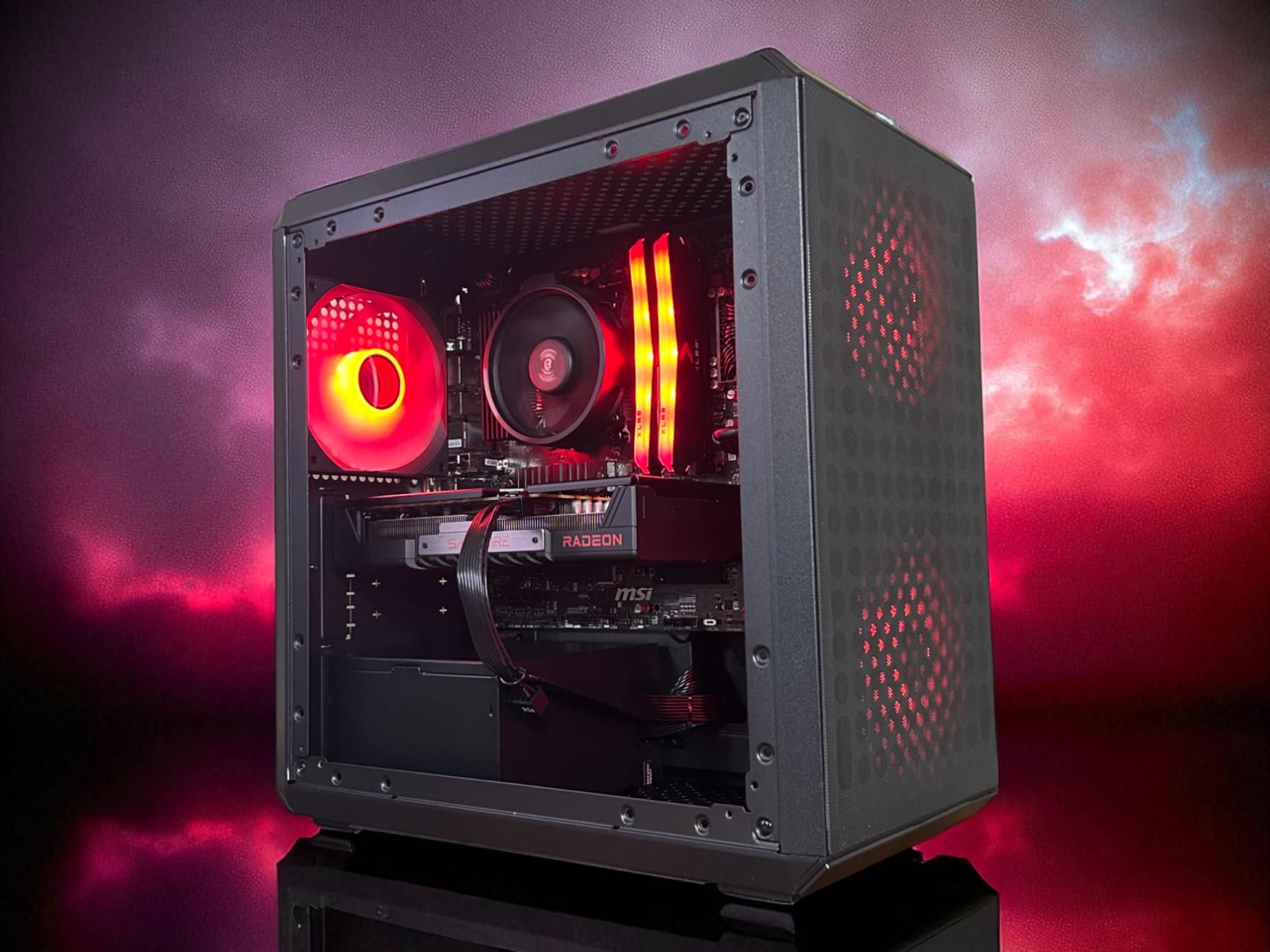RX 9060XT 8GB | Ryzen 5 5600X | 32GB DDR4 | 1TB NVMe | The Dark Trooper RX