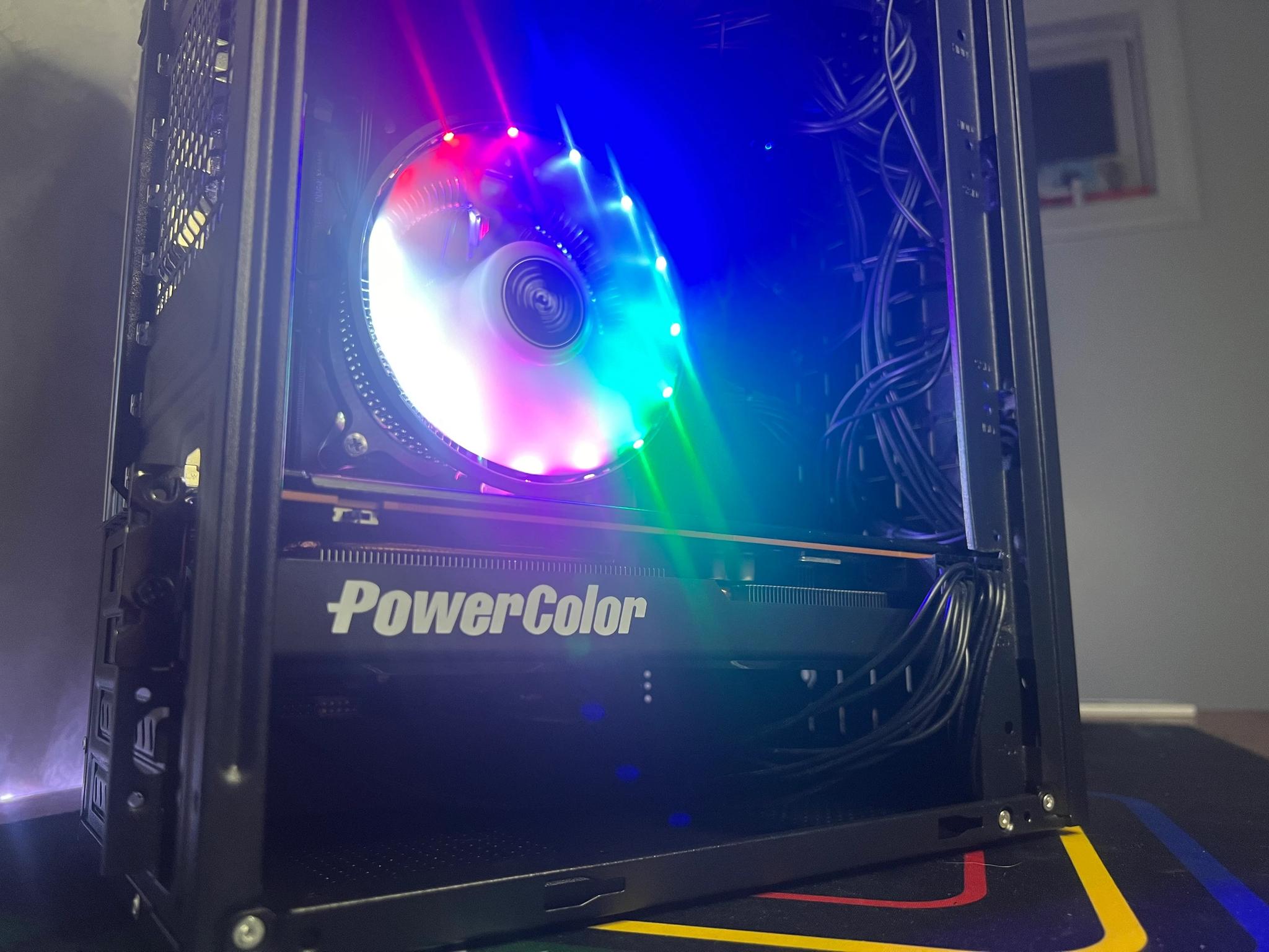 JR+ (Black) -Entry-Level Gaming PC - 10 Core Intel CPU & RX 5700XT (Better than an RTX 3060!)