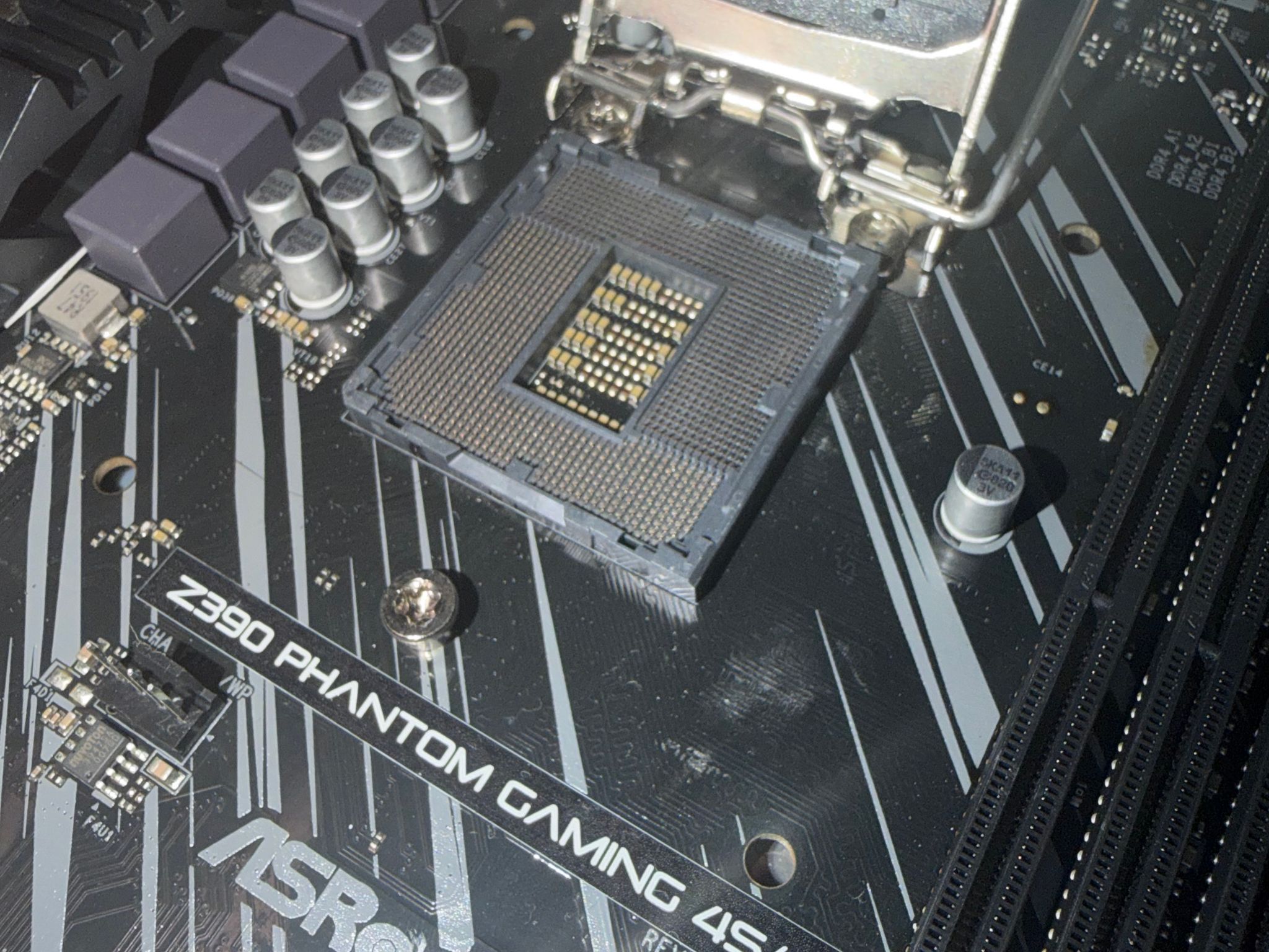 ASRock Z390 Phantom Gaming 4S/AC ATX Motherboard.