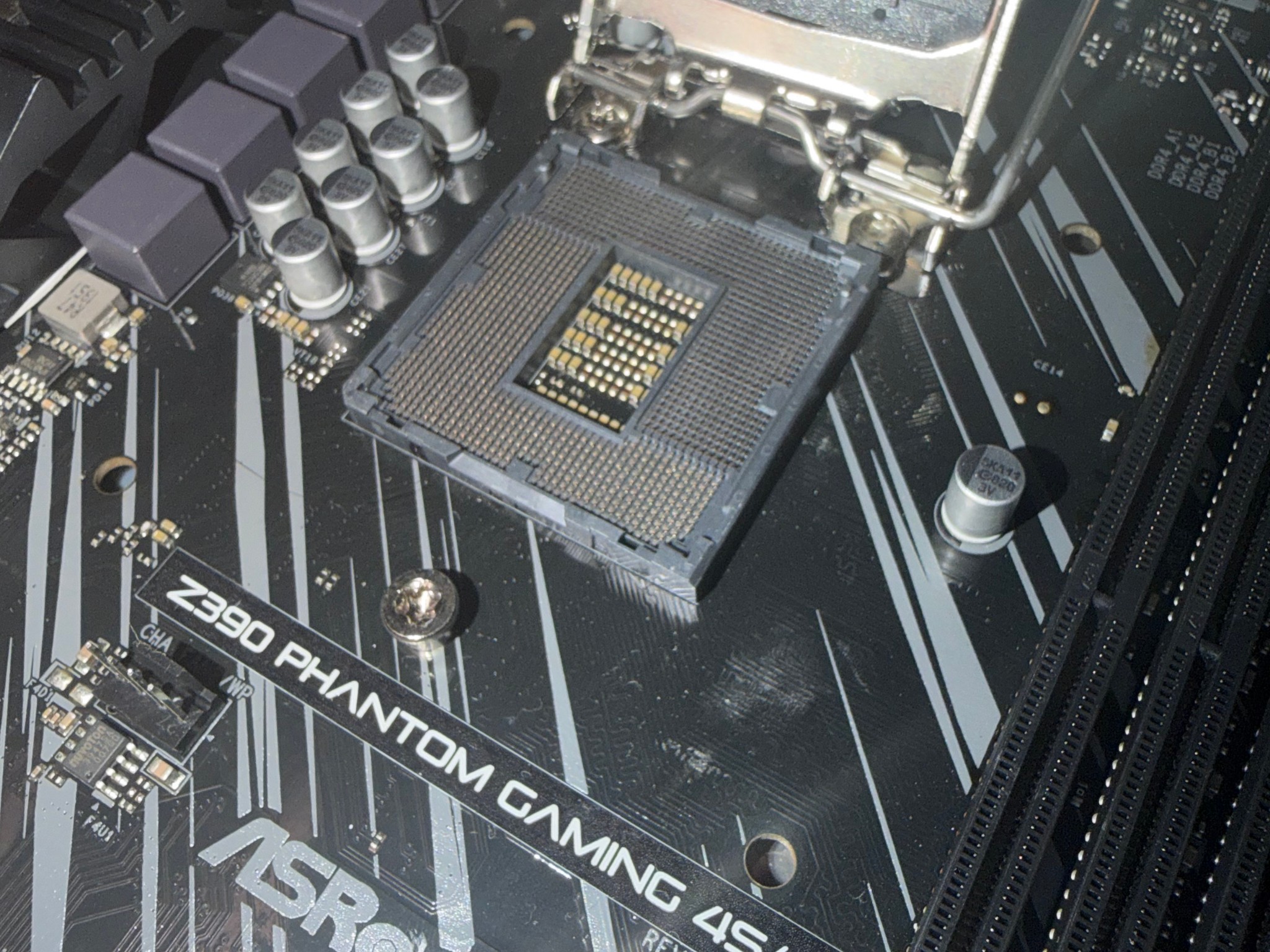 ASRock Z390 Phantom Gaming 4S/AC ATX Motherboard.