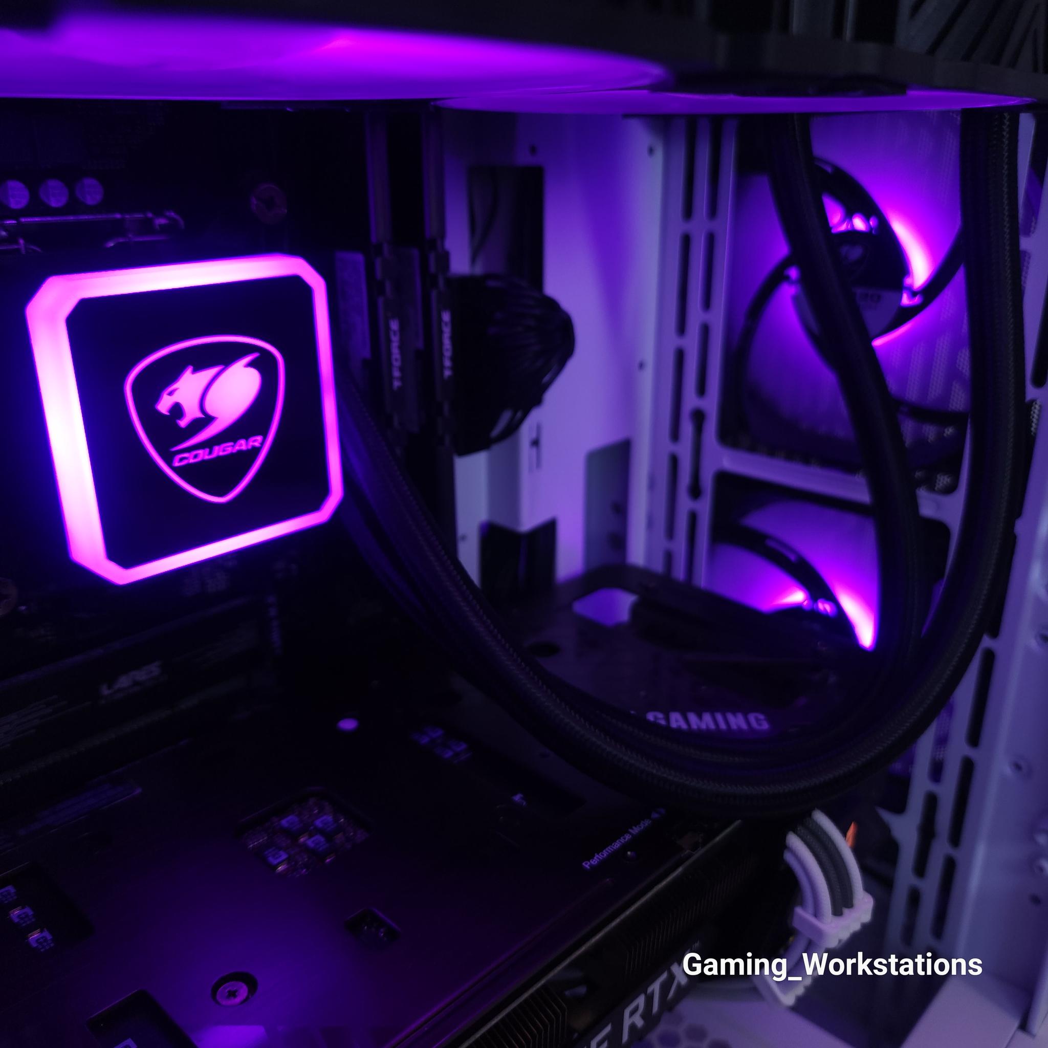 💜🤍RTX 3060Ti // Core i7 9700K // 16GB 3200MHz // 1TB NVMe Gen 3