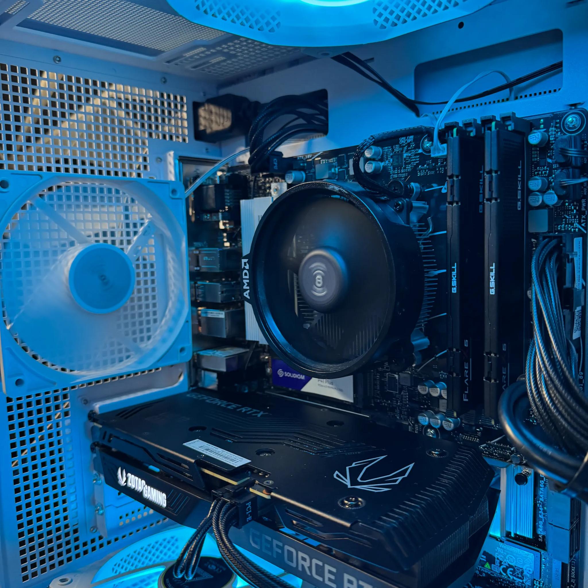⚡ Prime Time ⚡Ryzen 5 8600G | RTX 3060Ti|32 GB DDR5| 1.25 TB NVMe|