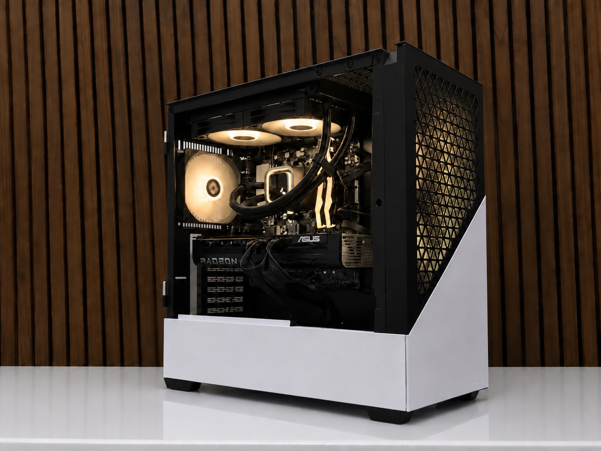 TEAM RED V2 Gaming PC | RX 9070XT 16GB | 7700 | 32GB DDR5 | Windows 11  WIFI | 1TB NVME