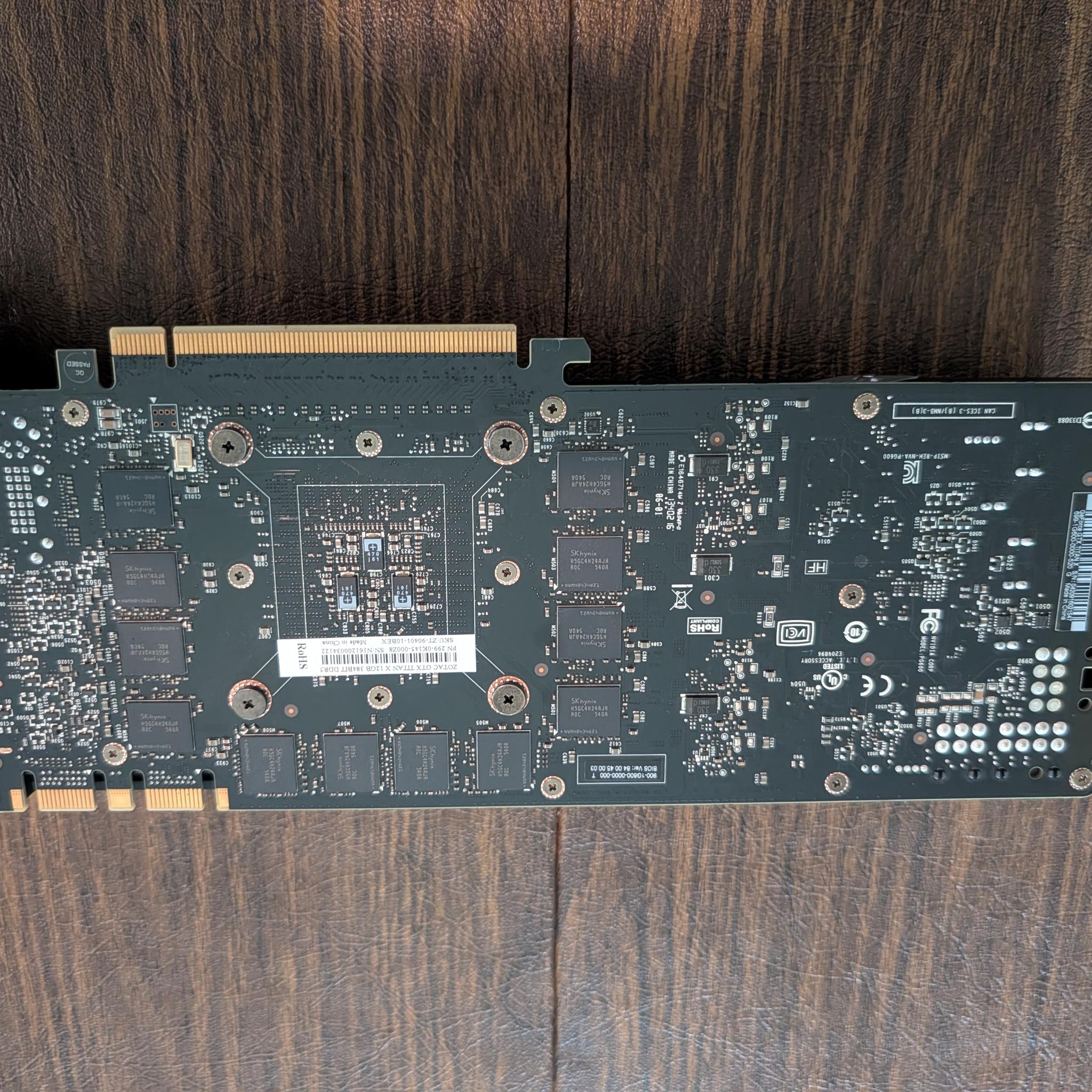 NVIDIA GeForce GTX Titan X 12GB 384BIT DDR5 (Zotac)