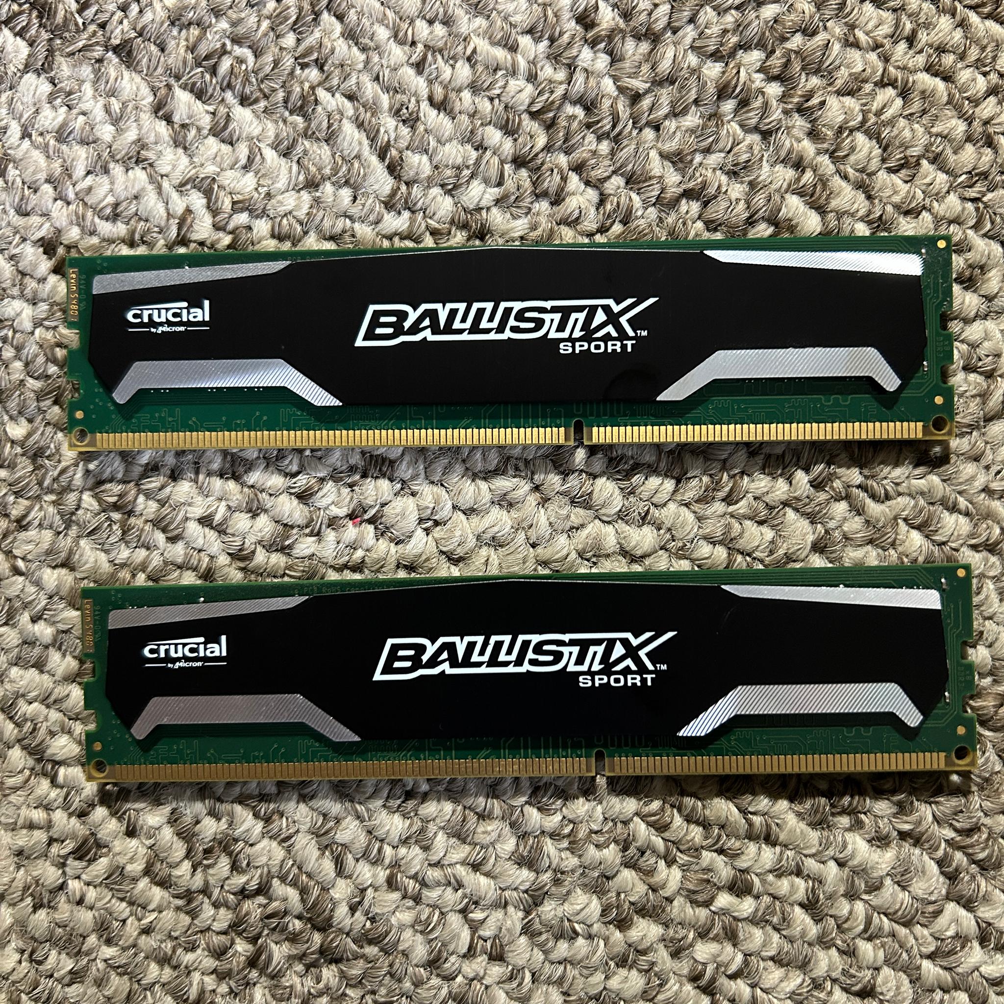 Ballistix Sport 2X4GB (8GB) DDR3 1600MHz