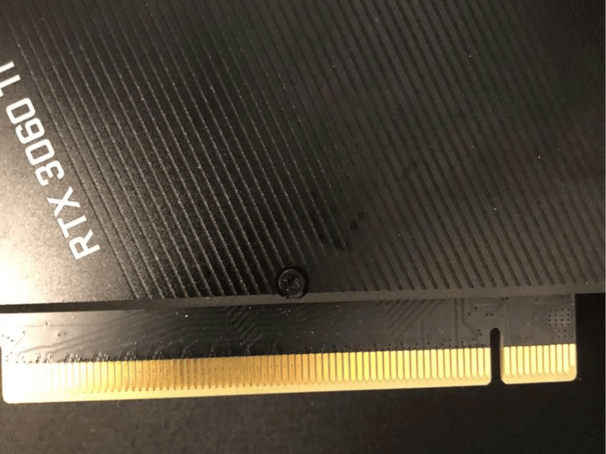 RTX 3060ti Founders Edition. 