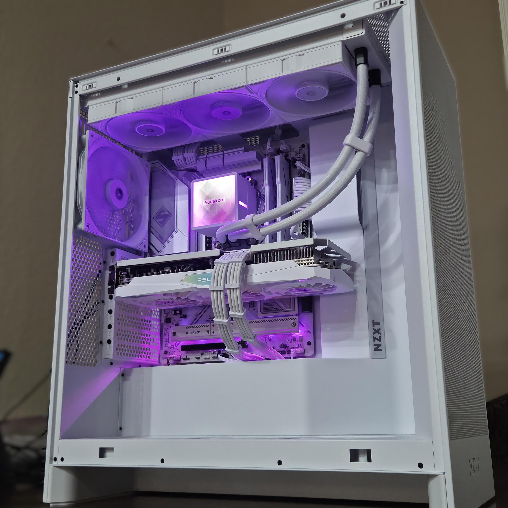 Frost Knight!❄️⚔️ 3080 Ti 12GB | 7600X3D | 32GB DDR5 | 1TB Gen4 NVMe