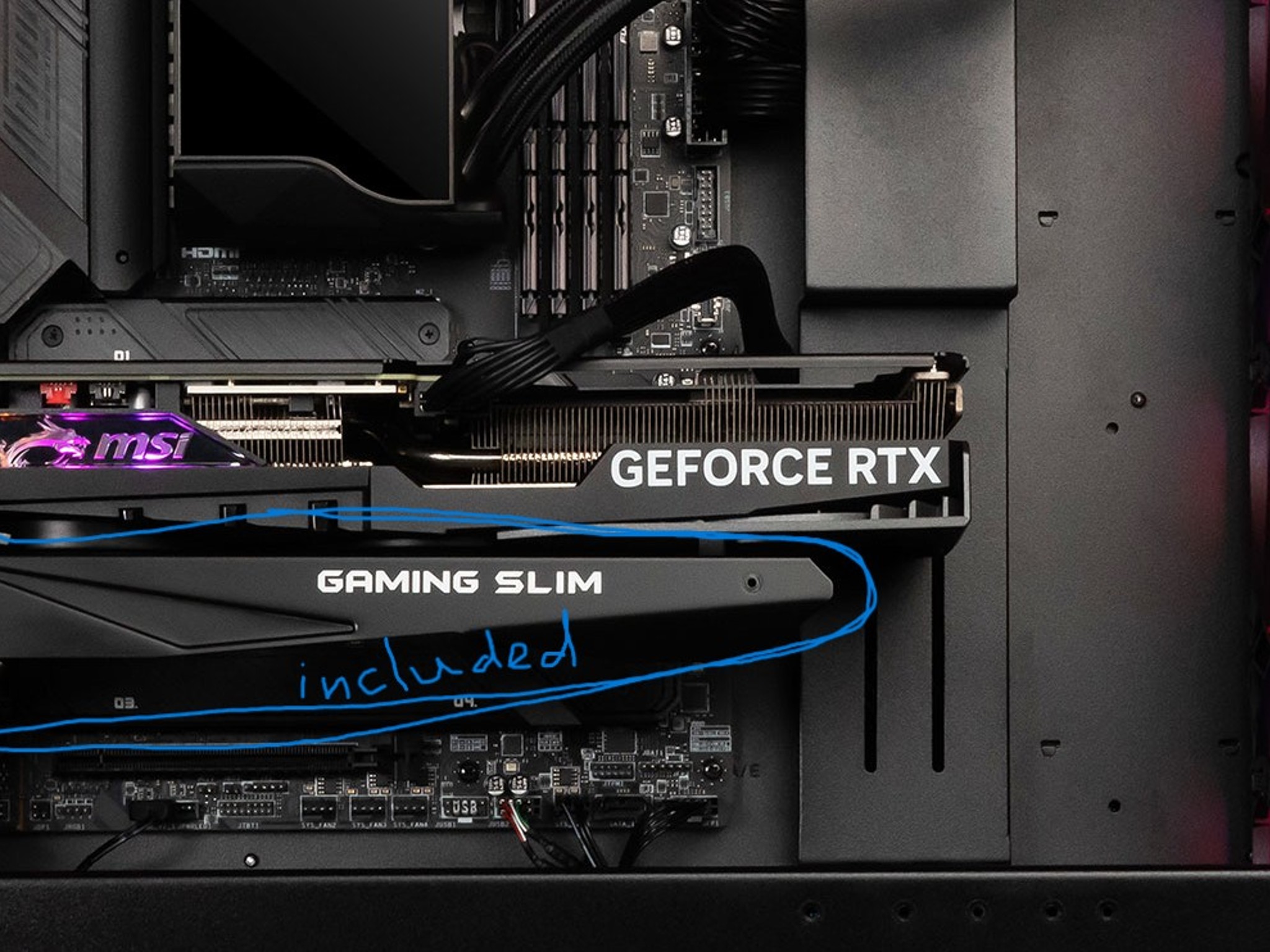 GeForce RTX™ 4070 Ti GAMING X SLIM 12G - LIKE NEW