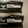 TEAMGROUP T-Force Delta RGB DDR4 32GB (4x8) 3600MHz (PC4-28800) CL18