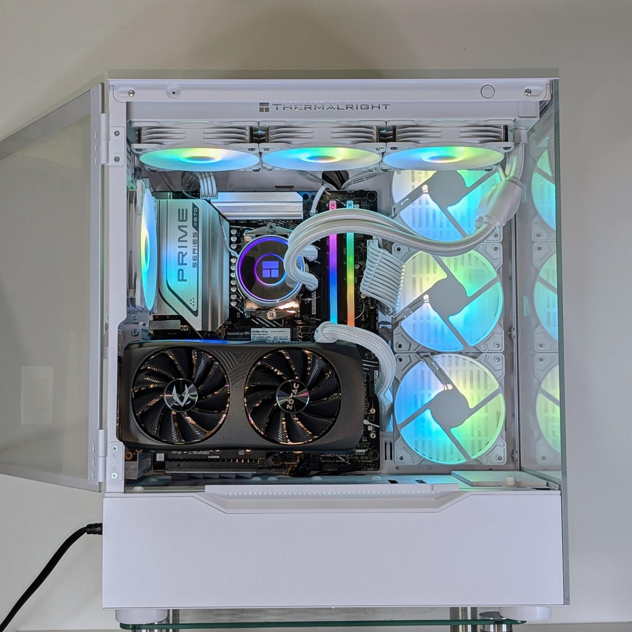 🔥1440p-4K Ray-tracing Gaming Beast⚪️RTX 4070 SUPER⚪️ (AM5)⚪️32GB DDR5 ⚪️1TB NVMe SSD ⚪️Windows 11