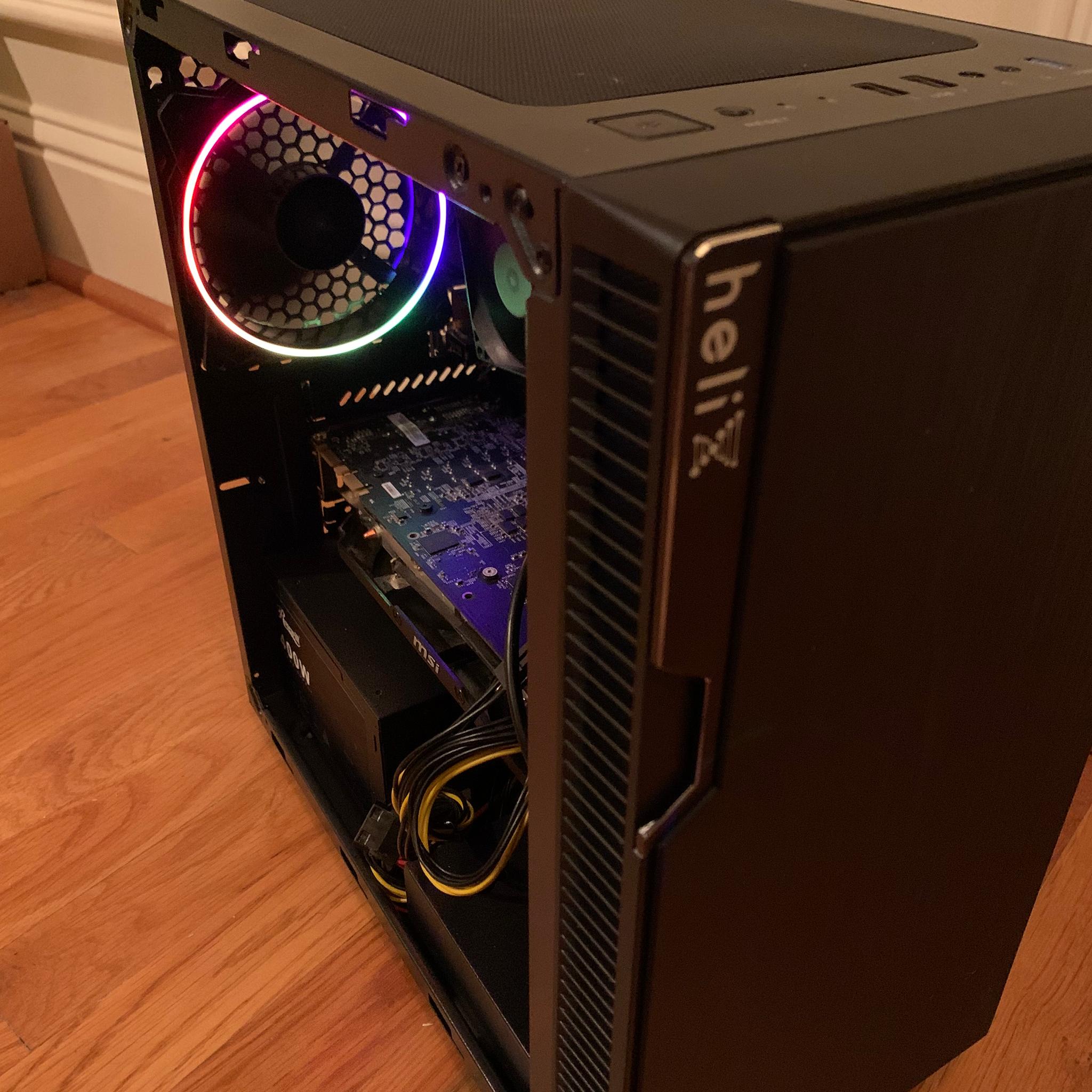 i3 8100 GTX 970 GAMING/STREAMING/EDITING PC 16GB RAM 1000GB SSD CUSTOM