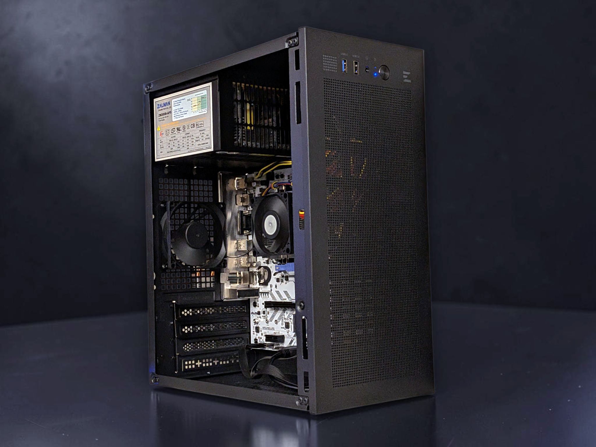 Ultra Budget iGPU PC | AMD Ryzen 3200G, 16GB DDR-4 RAM, Vega 8 iGPU, 256GB SSD, WIFI, Win 11 Pro