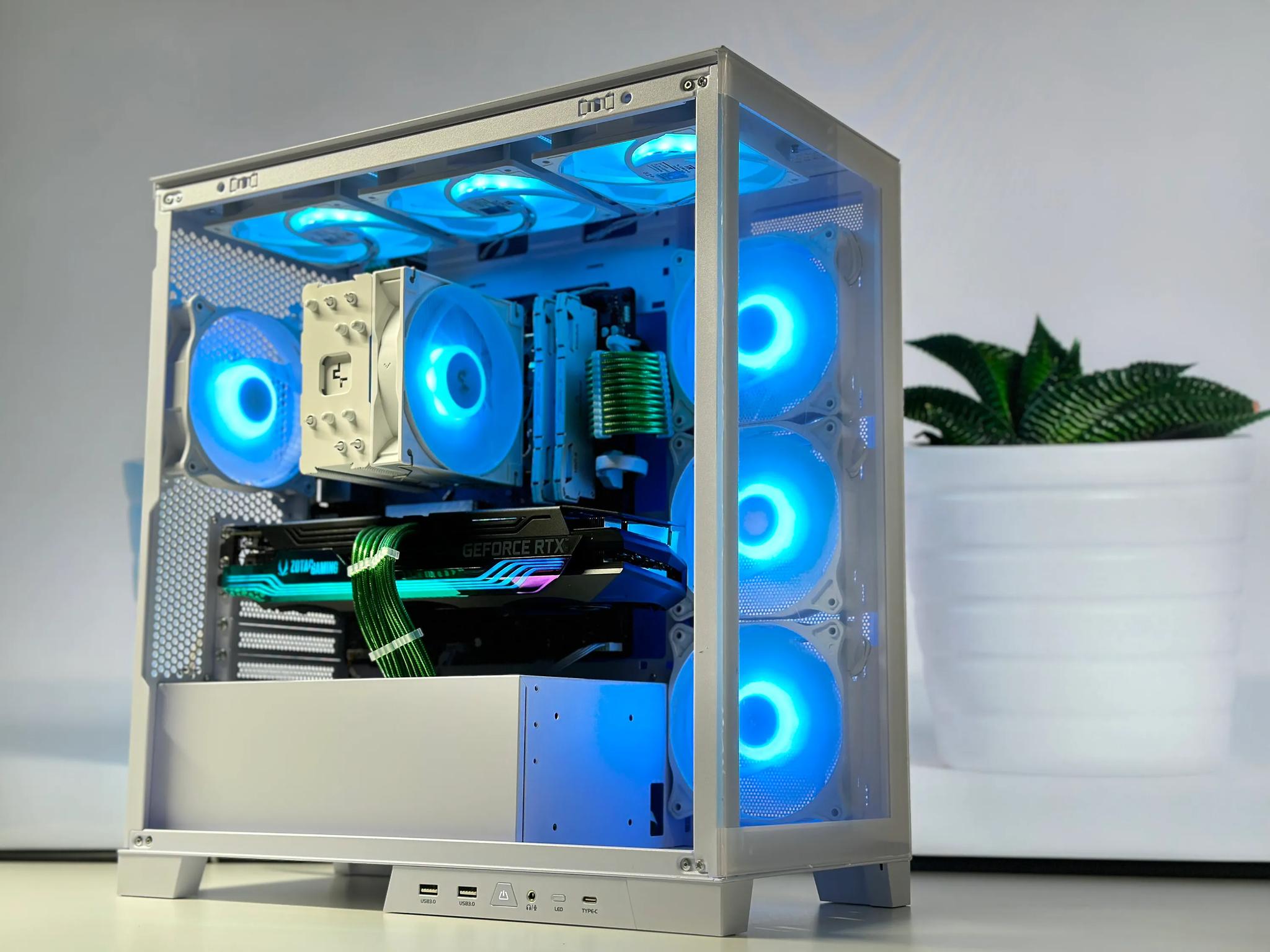 🖤💚❔The Riddler- Nvidia RTX 3070 Ti-AMD Ryzen 7 5700G 8-Core-32GB DDR4-1TB NVME