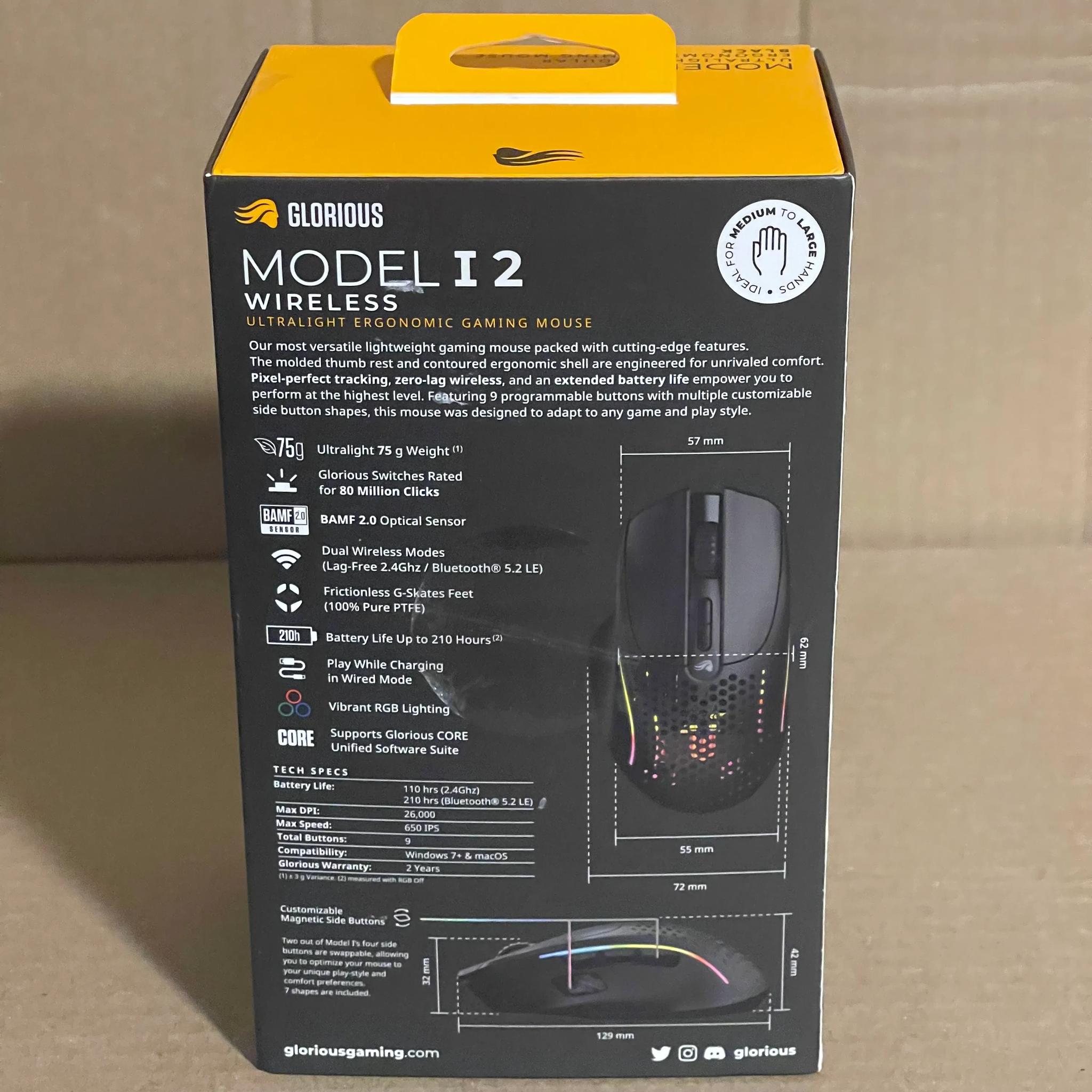 Glorious Model I 2 Wireless/BT Mouse