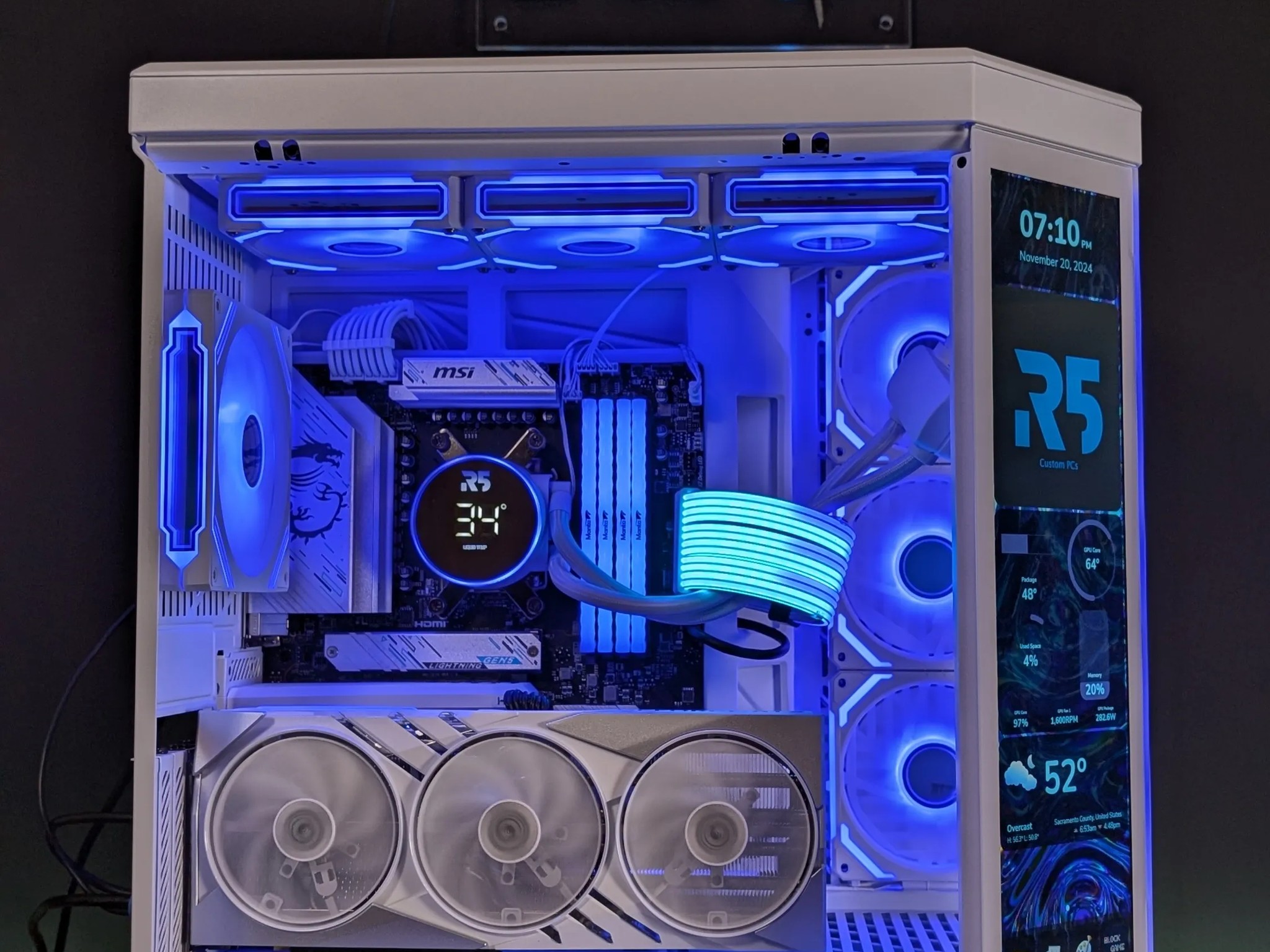 RTX 4070ti Super // Ryzen 9 7900x3D // 32GB DDR5 // 2TB Samsung 990 Pro // WiFi - Hyte Y70 Infinite!