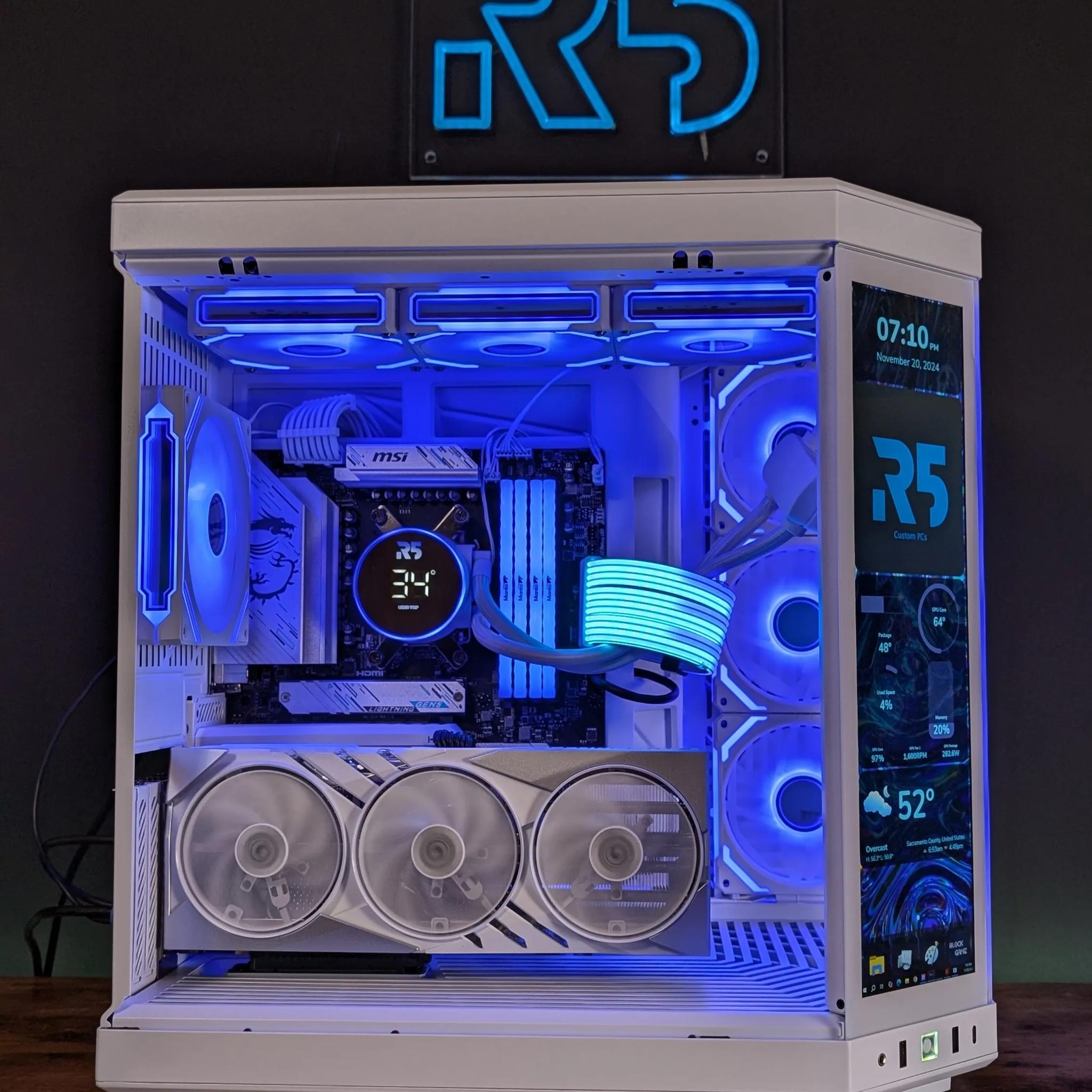 RTX 4070ti Super // Ryzen 9 7900x3D // 32GB DDR5 // 2TB Samsung 990 Pro // WiFi - Hyte Y70 Infinite!