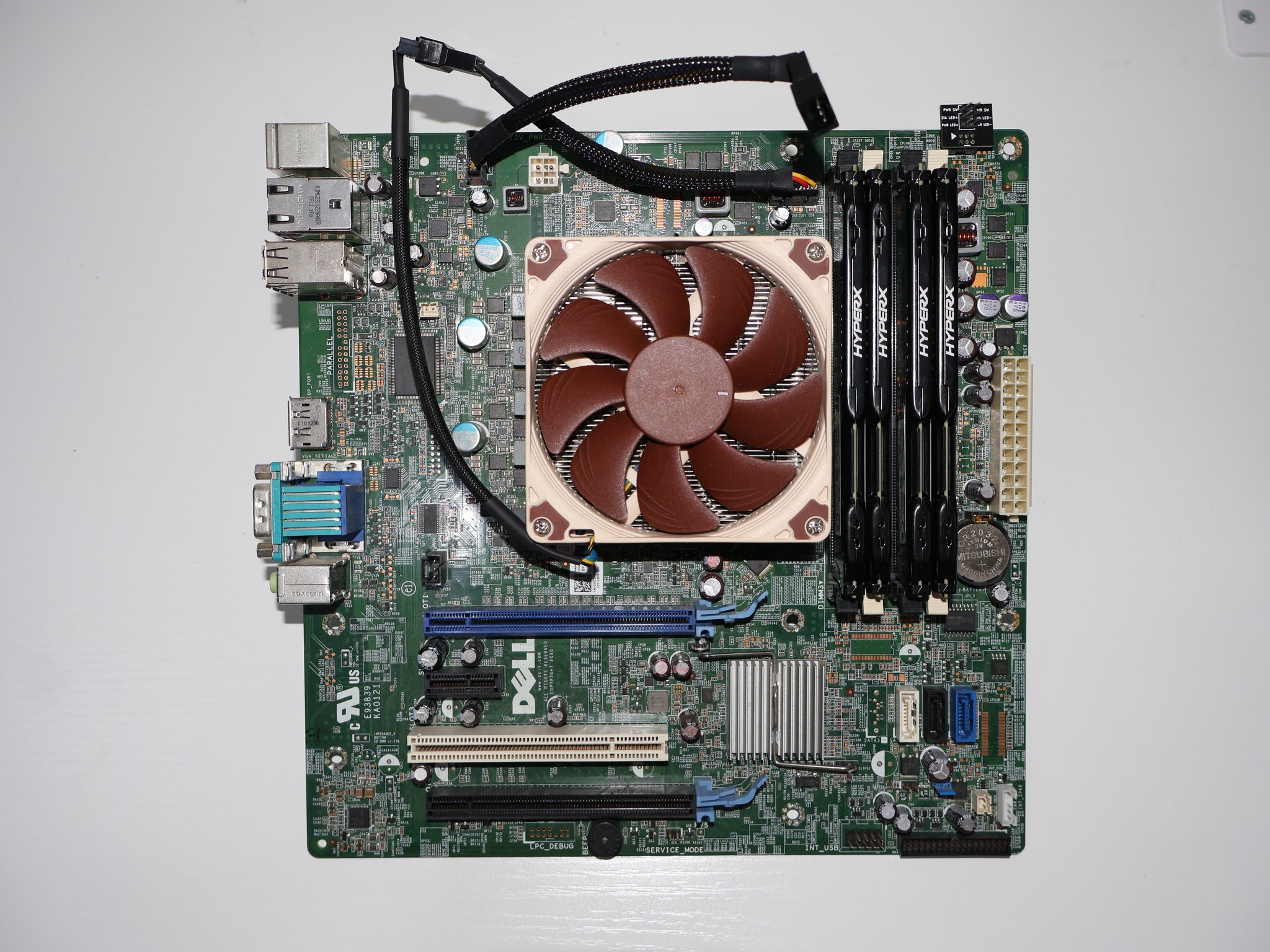 Dell 0J3C2F i7-2600 32GB HyperX Noctua LGA1155 Motherboard Combo