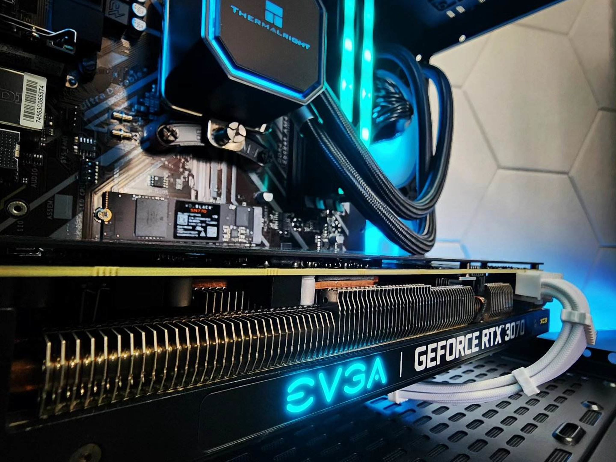 💙🖤💙 EVGA RTX 3070 XC3 // AMD Ryzen 7 5700G // Zenith RGB 32GB 3200MHz