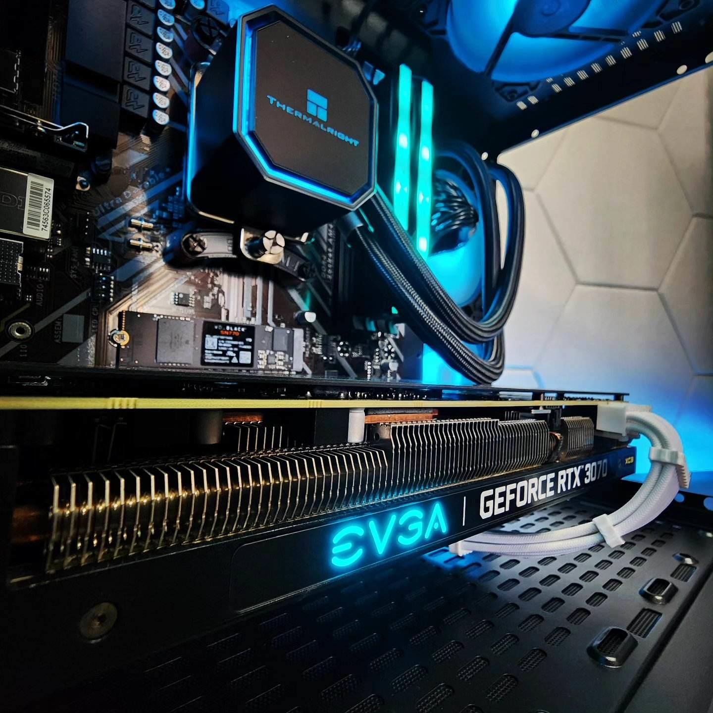 💙🖤💙 EVGA RTX 3070 XC3 // AMD Ryzen 7 5700G // Zenith RGB 32GB 3200MHz