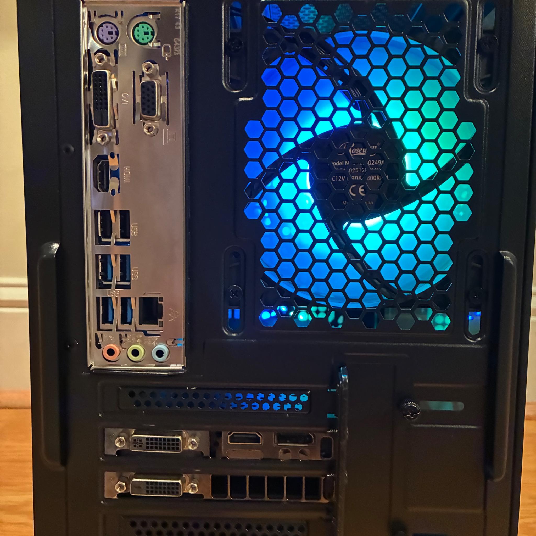 GTX 970 R5 1600 CUSTOM GAMING PC RGB 16GB DDR4 RAM 512GB NVME SSD WINDOWS 10