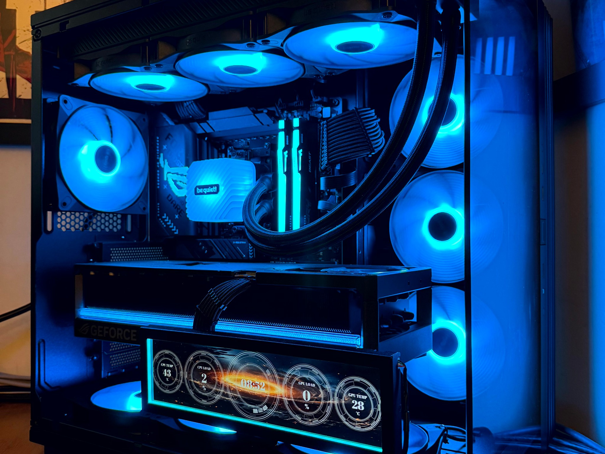 Asus ASTRAL RTX 5080 | Ryzen 7 9850x3d | 2 TB Gen 5 NVME | 64GB @6400 MT/sec | 1200W Platinum PSU