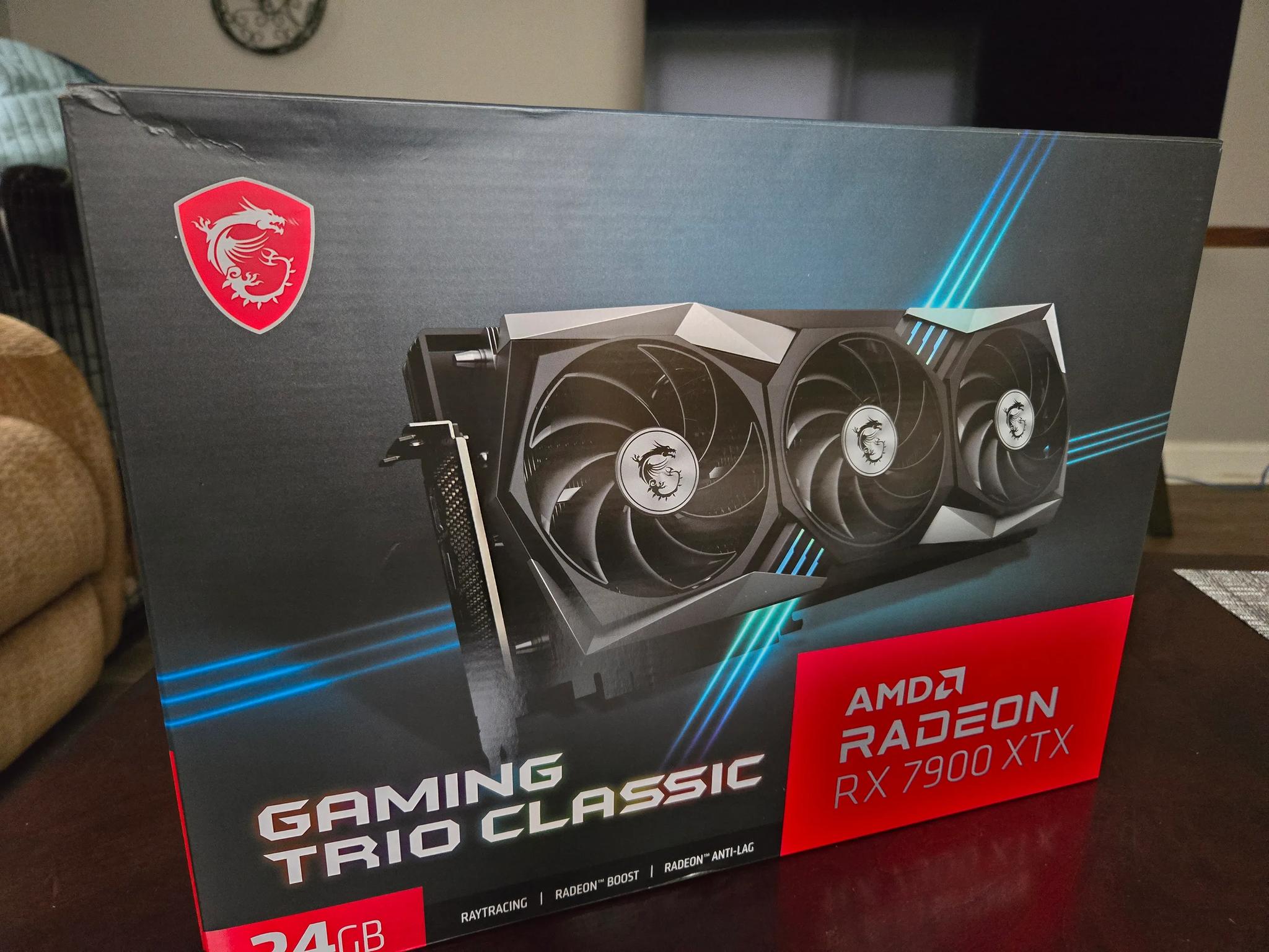 RX7900 XTX GAMING TRIO CLASSIC 24G **FAST SHIPPING**