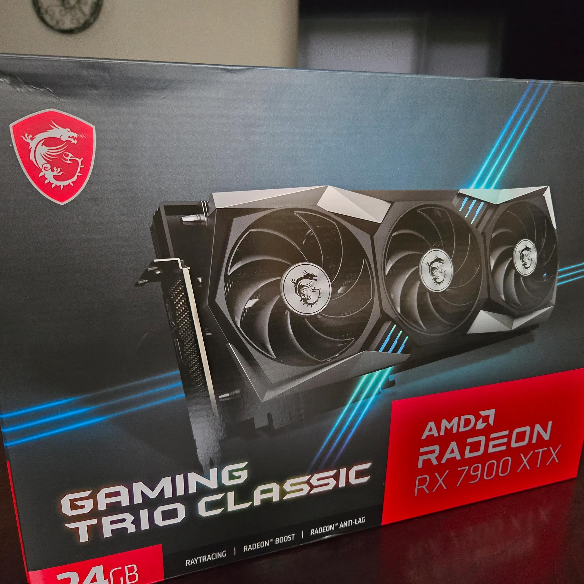 RX7900 XTX GAMING TRIO CLASSIC 24G **FAST SHIPPING**