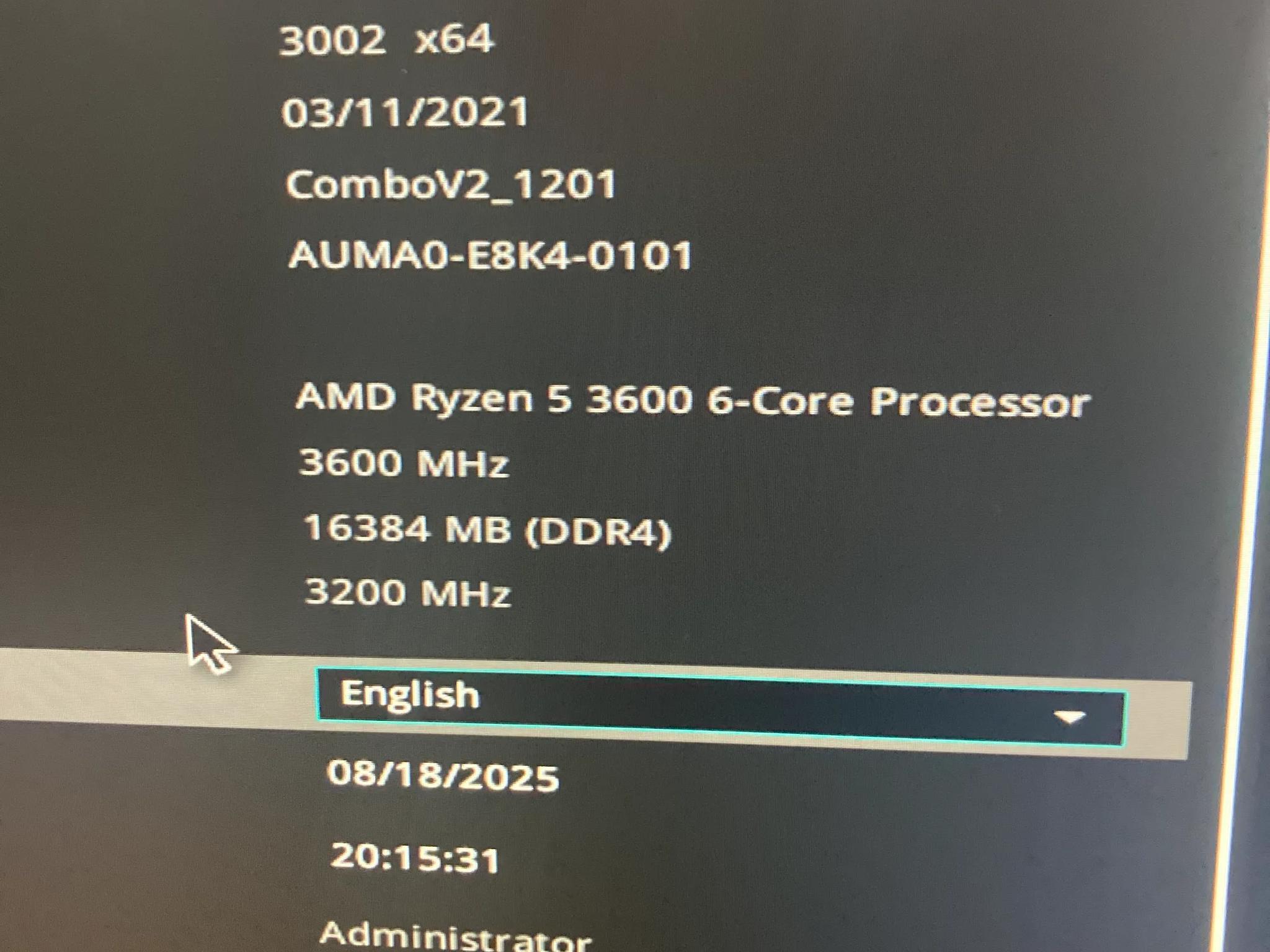 AMD Ryzen 5 3600 CPU
